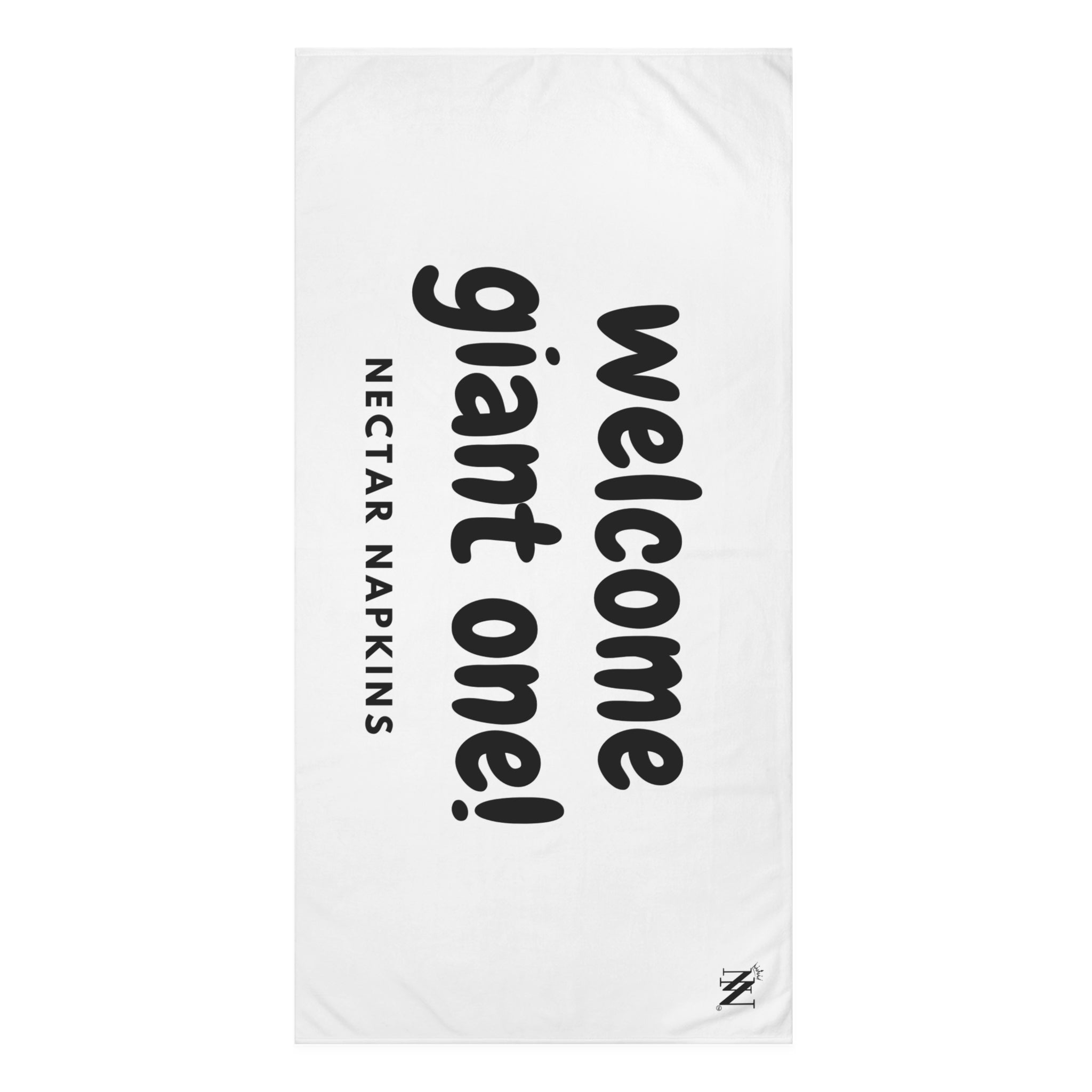 Welcome Giant One! | Mix & Match Naughty XL Fun-Flirty Lovers’ Towels