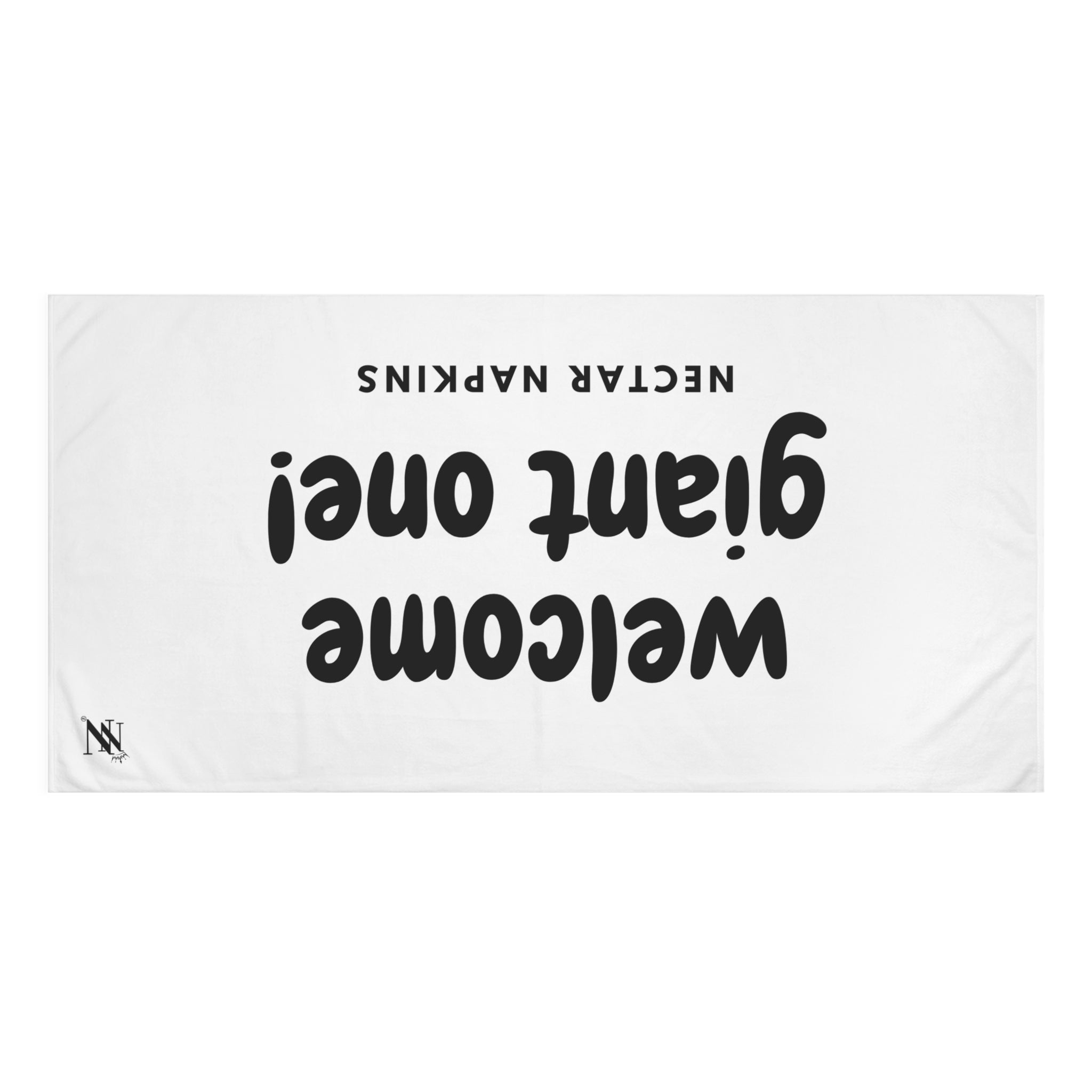 Welcome Giant One! | Mix & Match Naughty XL Fun-Flirty Lovers’ Towels