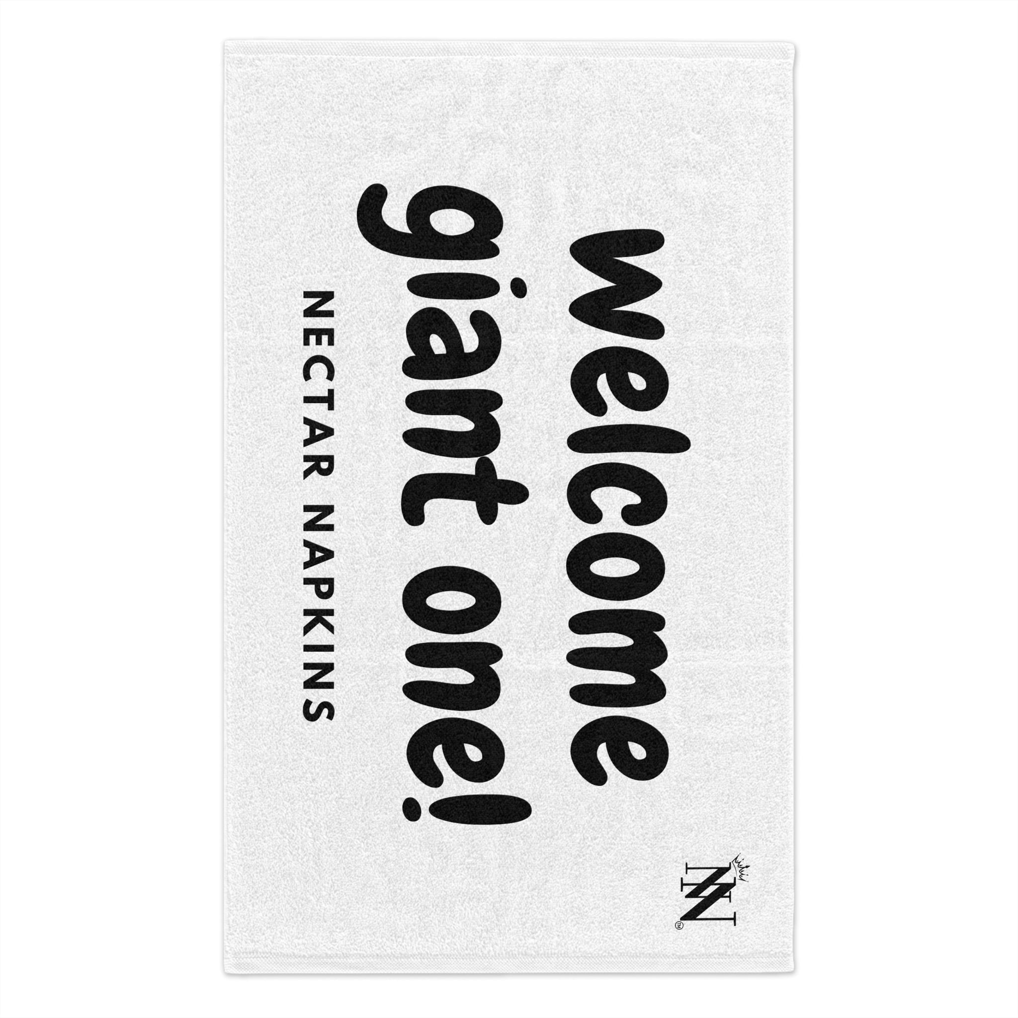 Welcome Giant One! | Mix & Match Soft Fun-Flirty Lovers’ Towels