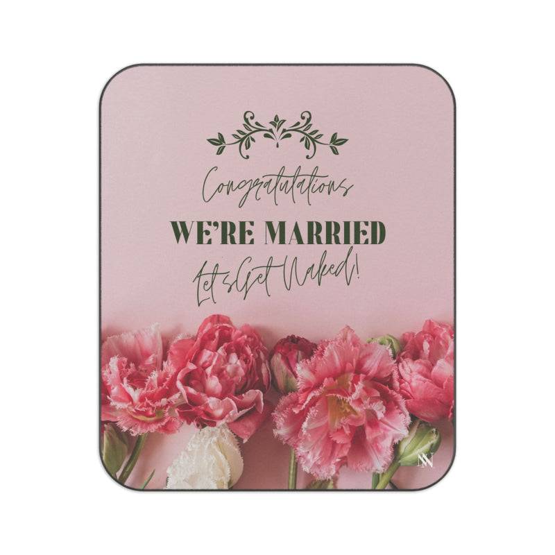 We’re Married | Mix Match Fun-Flirty Lovers’ Water-Resistant Blankets