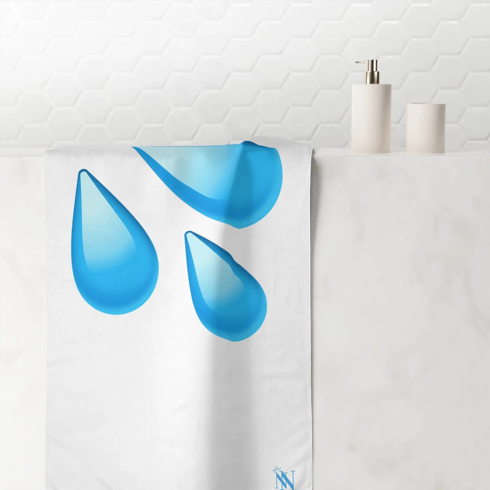 Wet Emoji | Mix & Match XL Fun-Flirty Lovers’ Towels