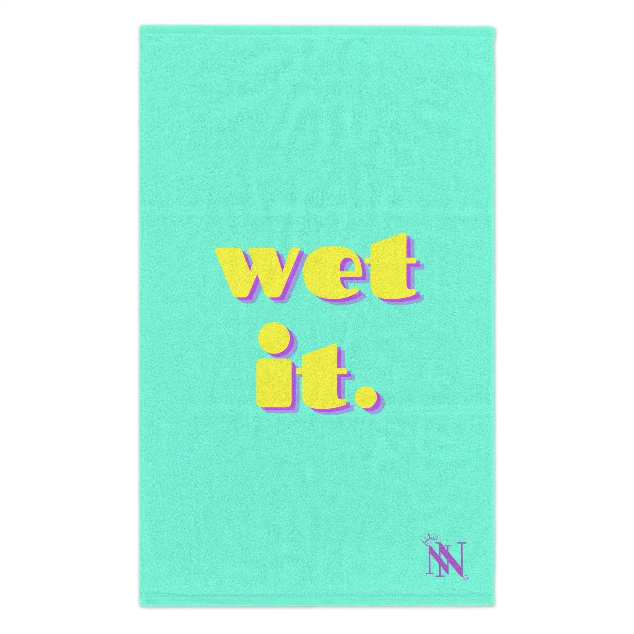 wet it. | Mix & Match Soft Fun-Flirty Lovers’ Towels