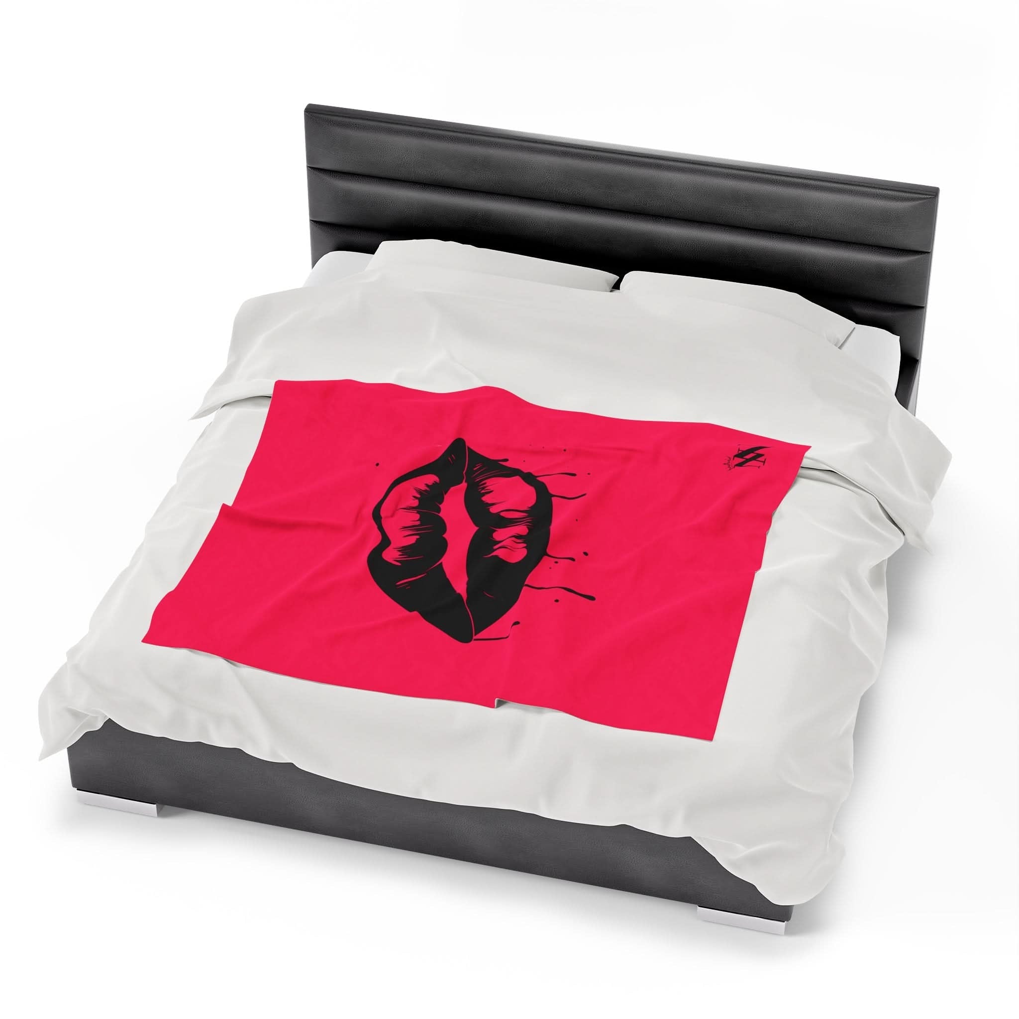 Wet Lips Love | Mix & Match Fun-Flirty Lovers’ Blankets