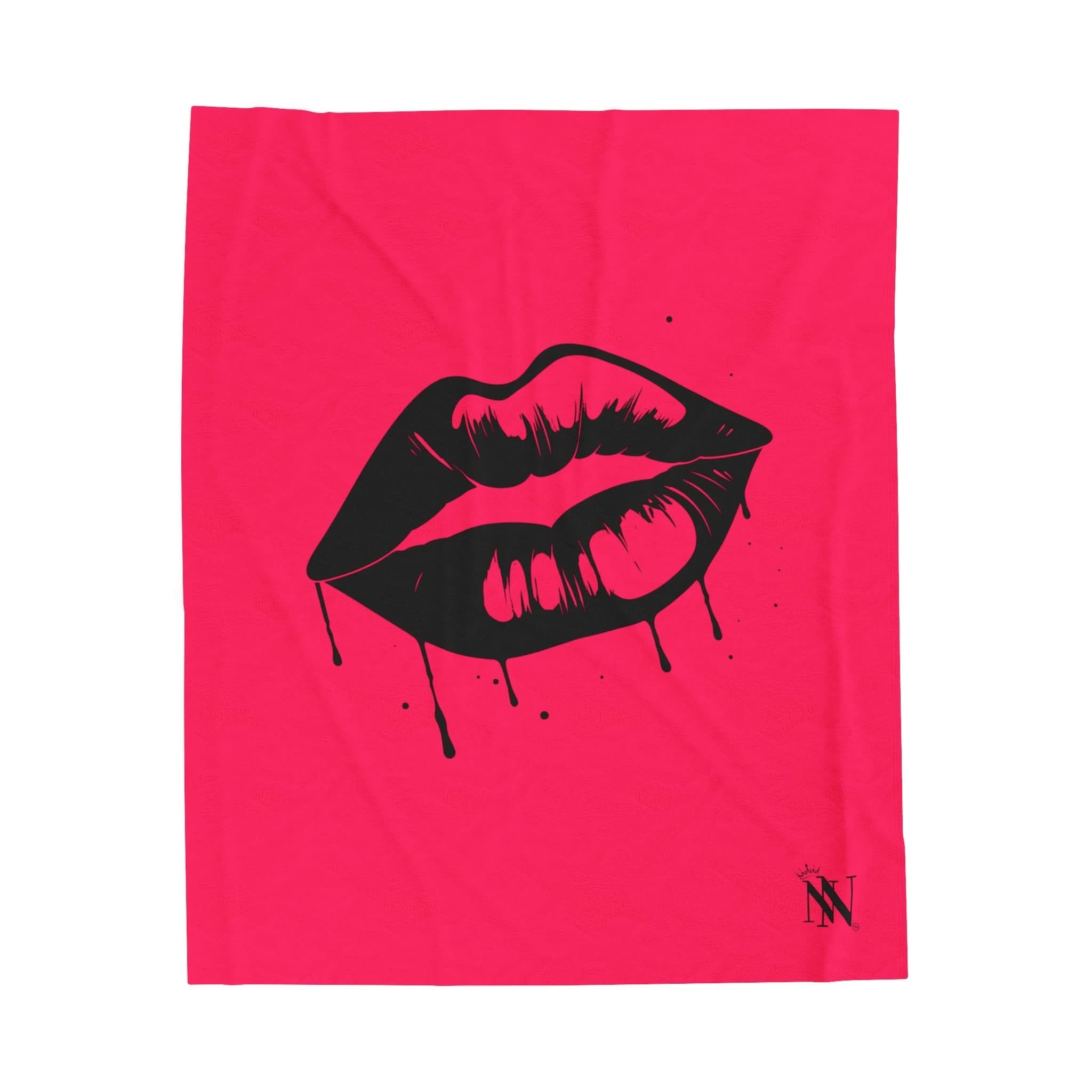 Wet Lips Love | Mix & Match Fun-Flirty Lovers’ Blankets