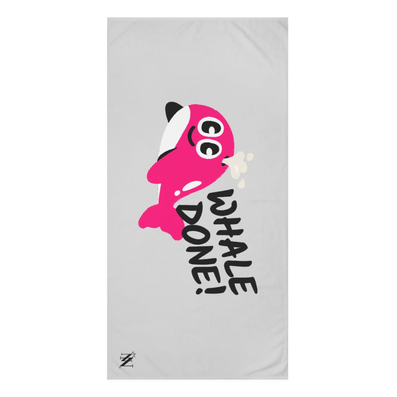 Whale Done! | Mix & Match Naughty XL Fun-Flirty Lovers’ Towels