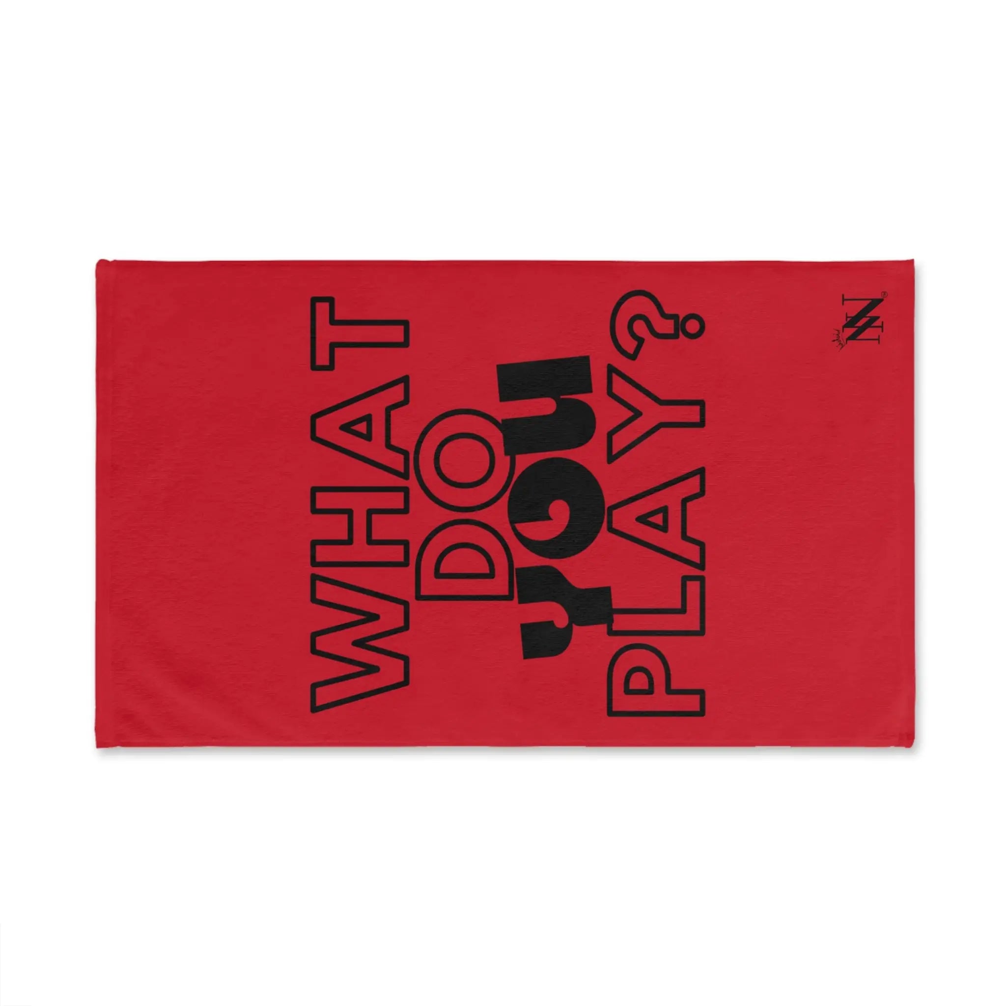 What Do You Play? Red | Mix & Match Original Fun-Flirty Lovers’ Towels