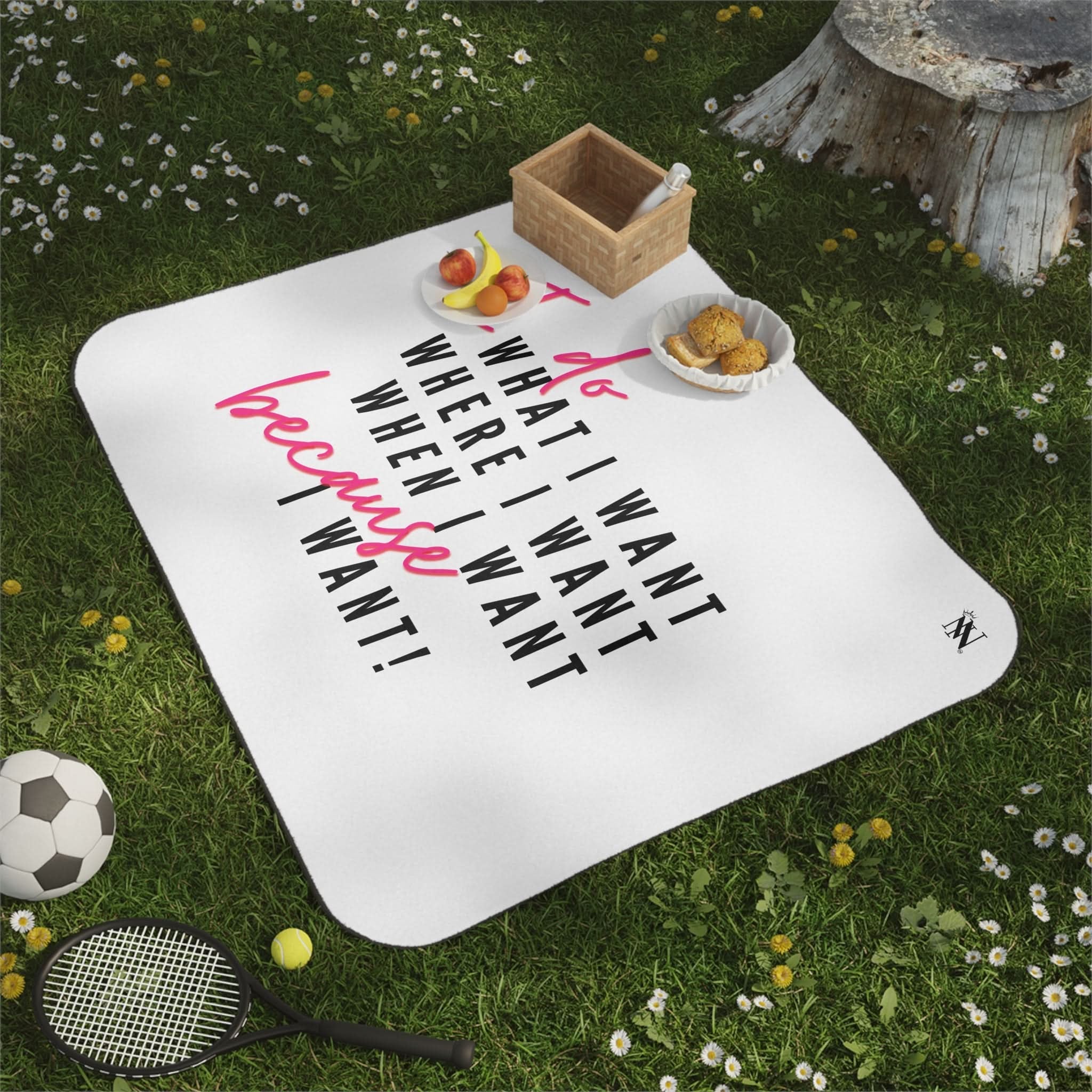 What I Want | Mix Match Fun-Flirty Lovers’ Water-Resistant Blankets