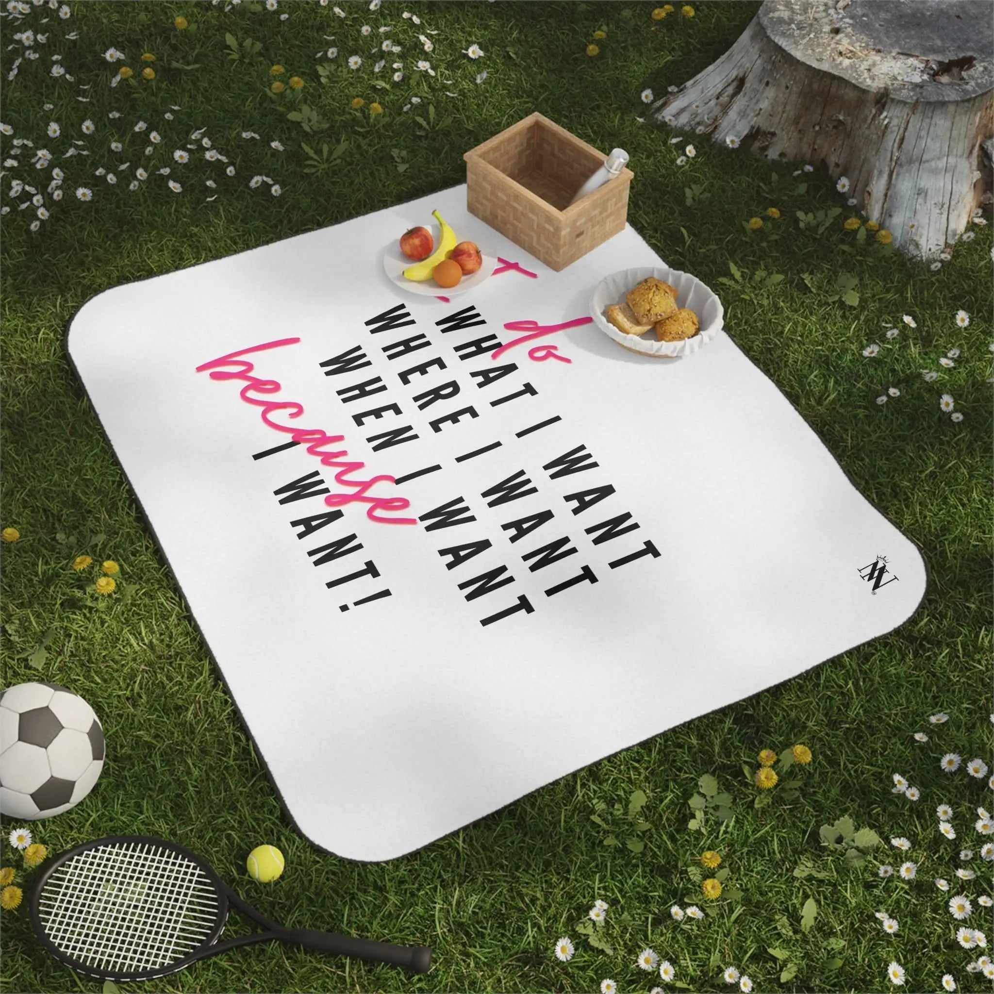 What I Want | Mix Match Fun-Flirty Lovers’ Water-Resistant Blankets