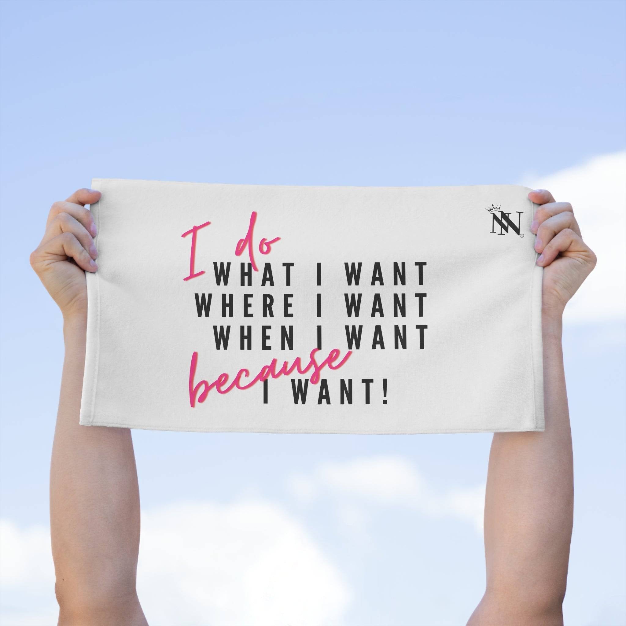 What I Want | Mix & Match Soft Fun-Flirty Lovers’ Towels