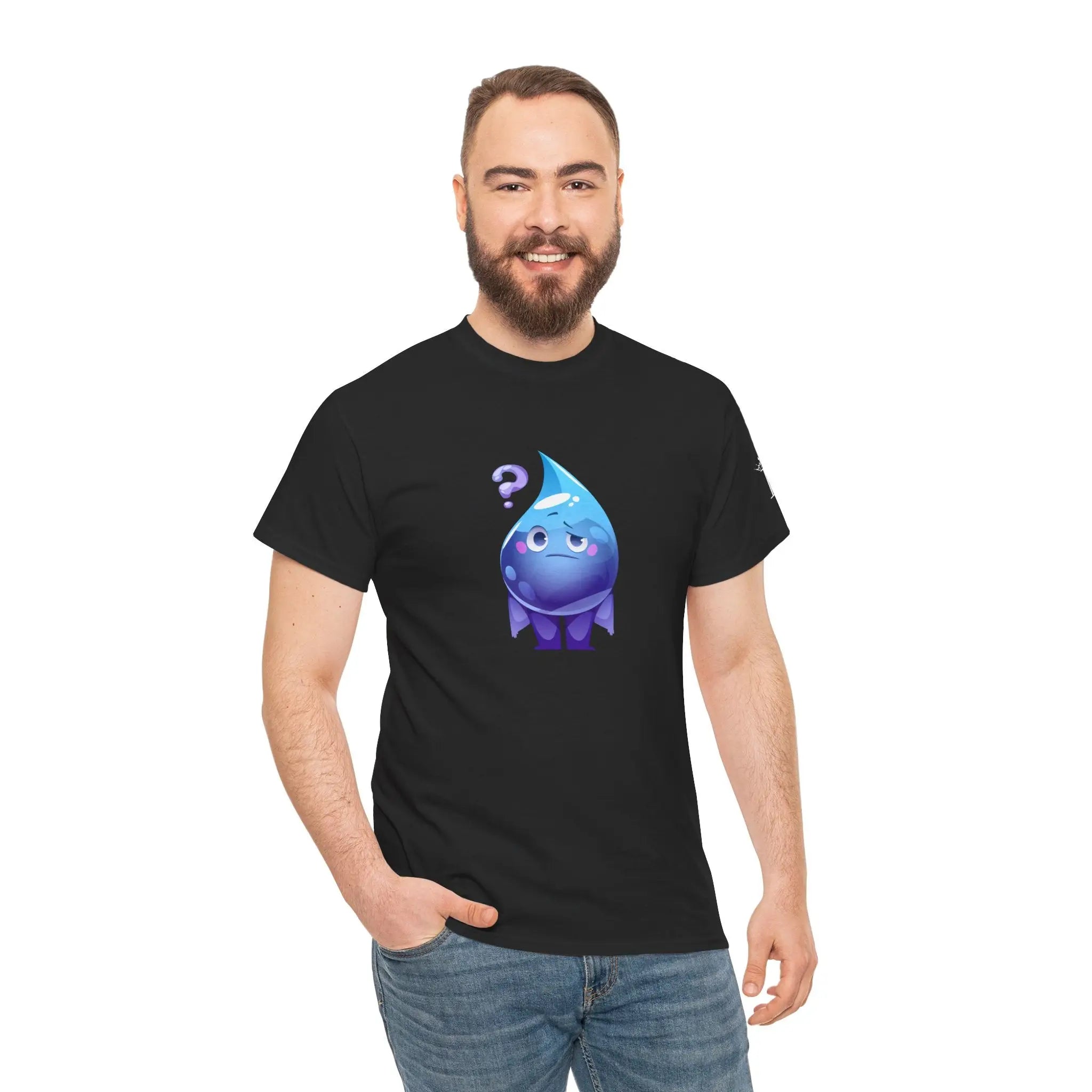 What? Rain Drop | Mix & Match 100% Cotton Unisex Fun-Flirty Lovers’ Tees