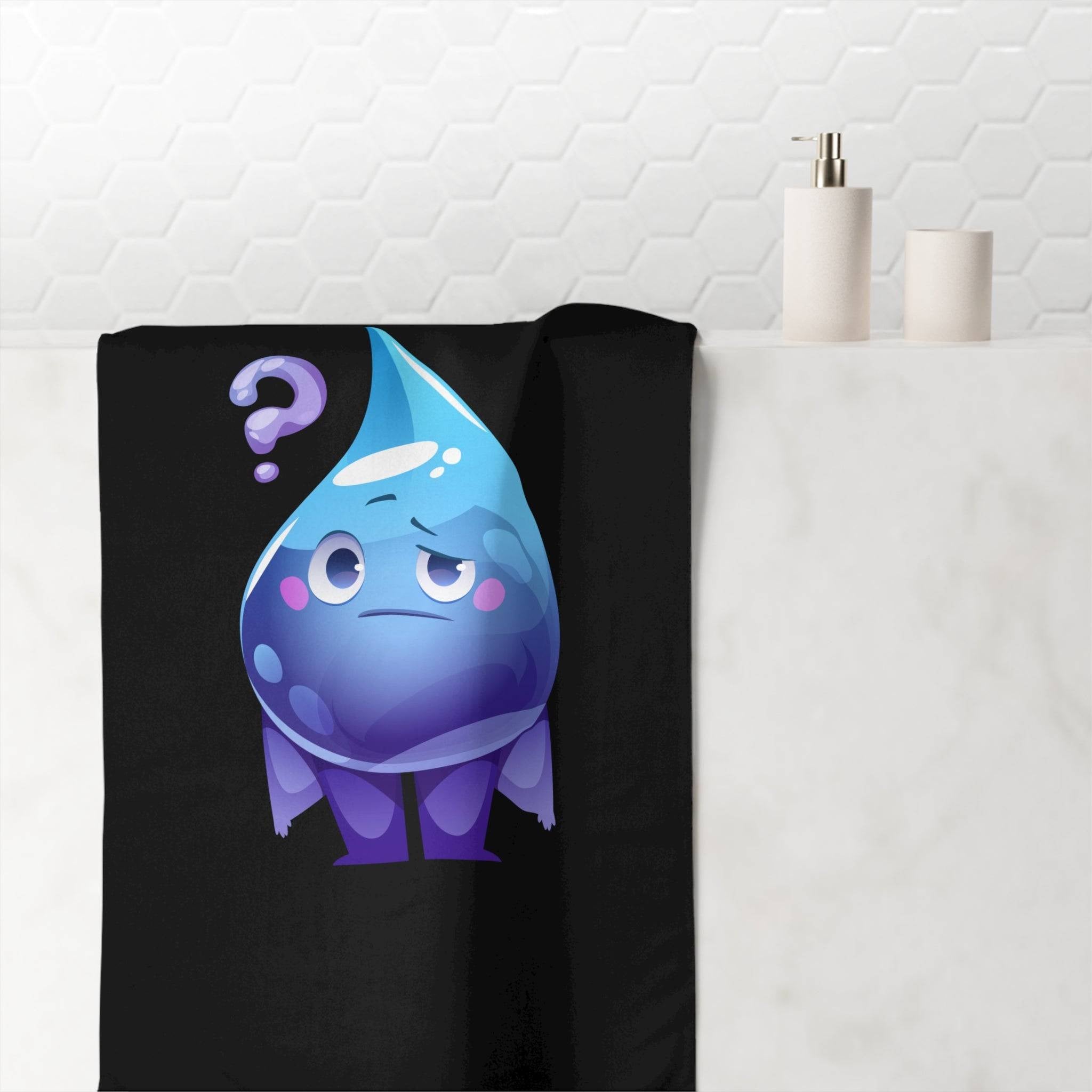 What? Rain Drop | Mix & Match Naughty XL Fun-Flirty Lovers’ Towels