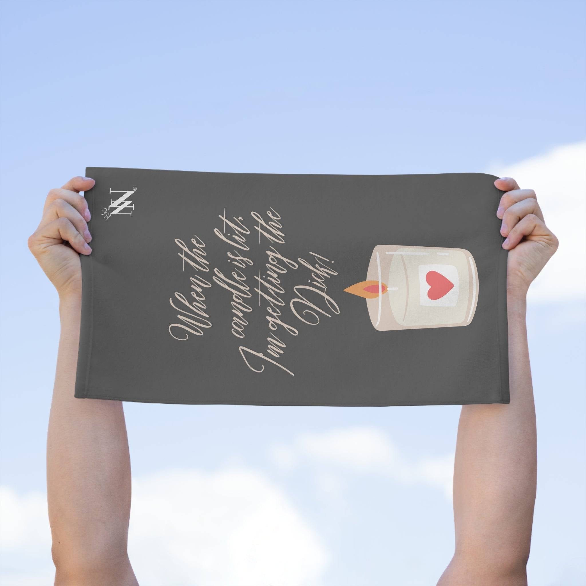 When the Candle is Lit | Mix & Match Soft Fun-Flirty Lovers’ Towels