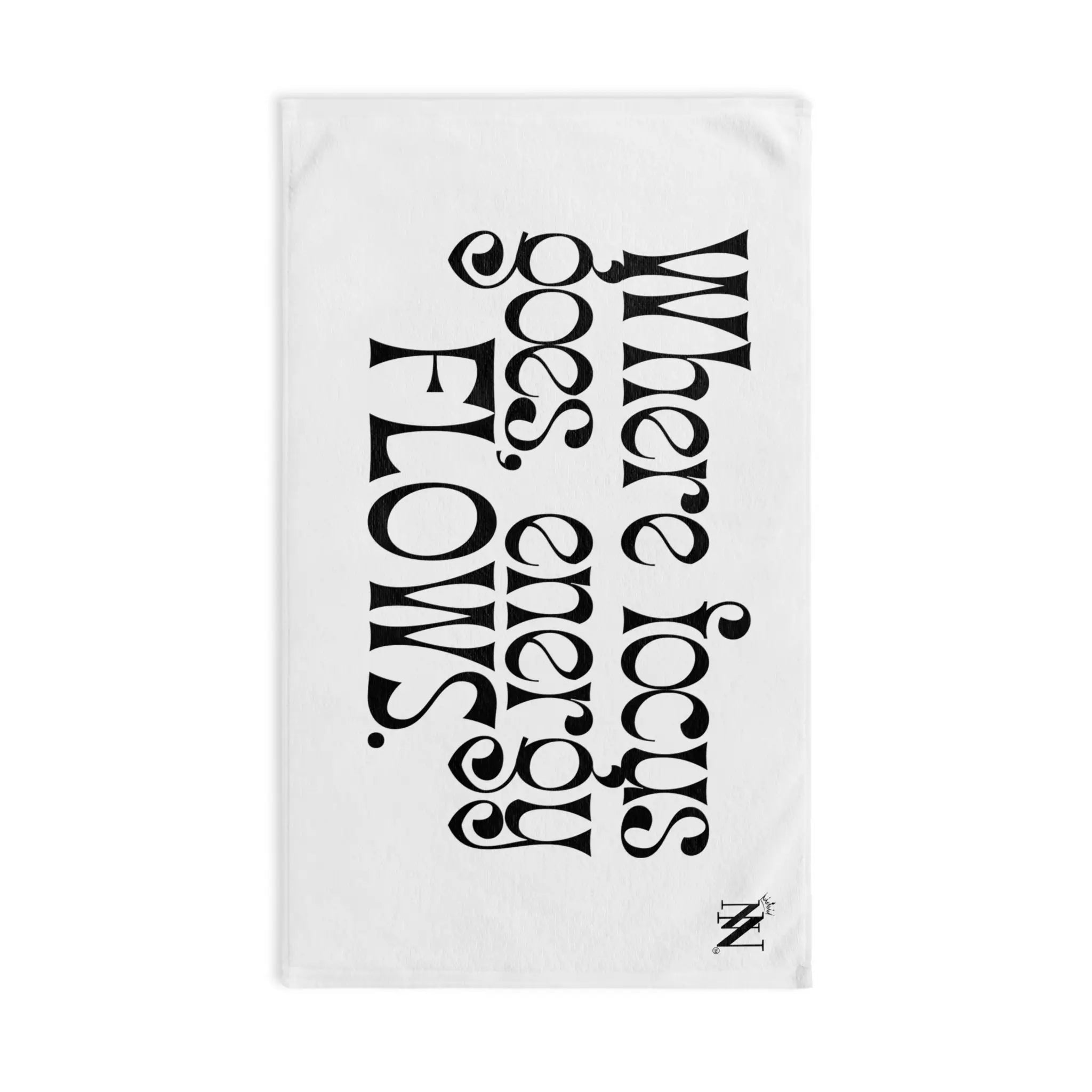 Where Focus Goes White | Mix & Match Original Fun-Flirty Lovers’ Towels