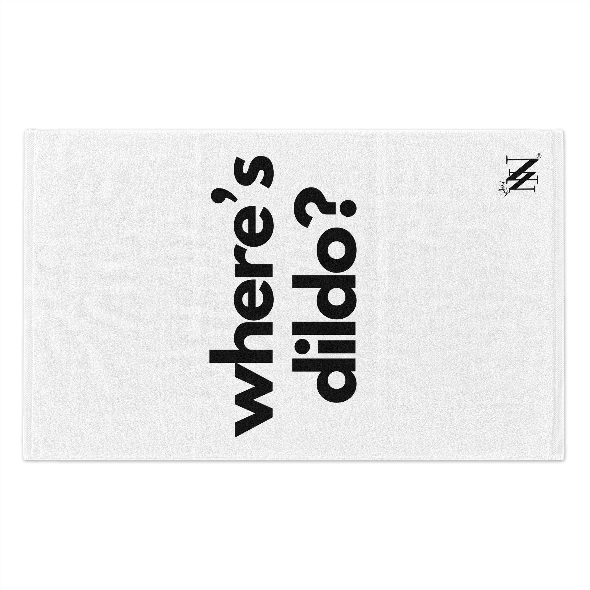 Where’s Dildo? | Mix & Match Soft Fun-Flirty Lovers’ Towels