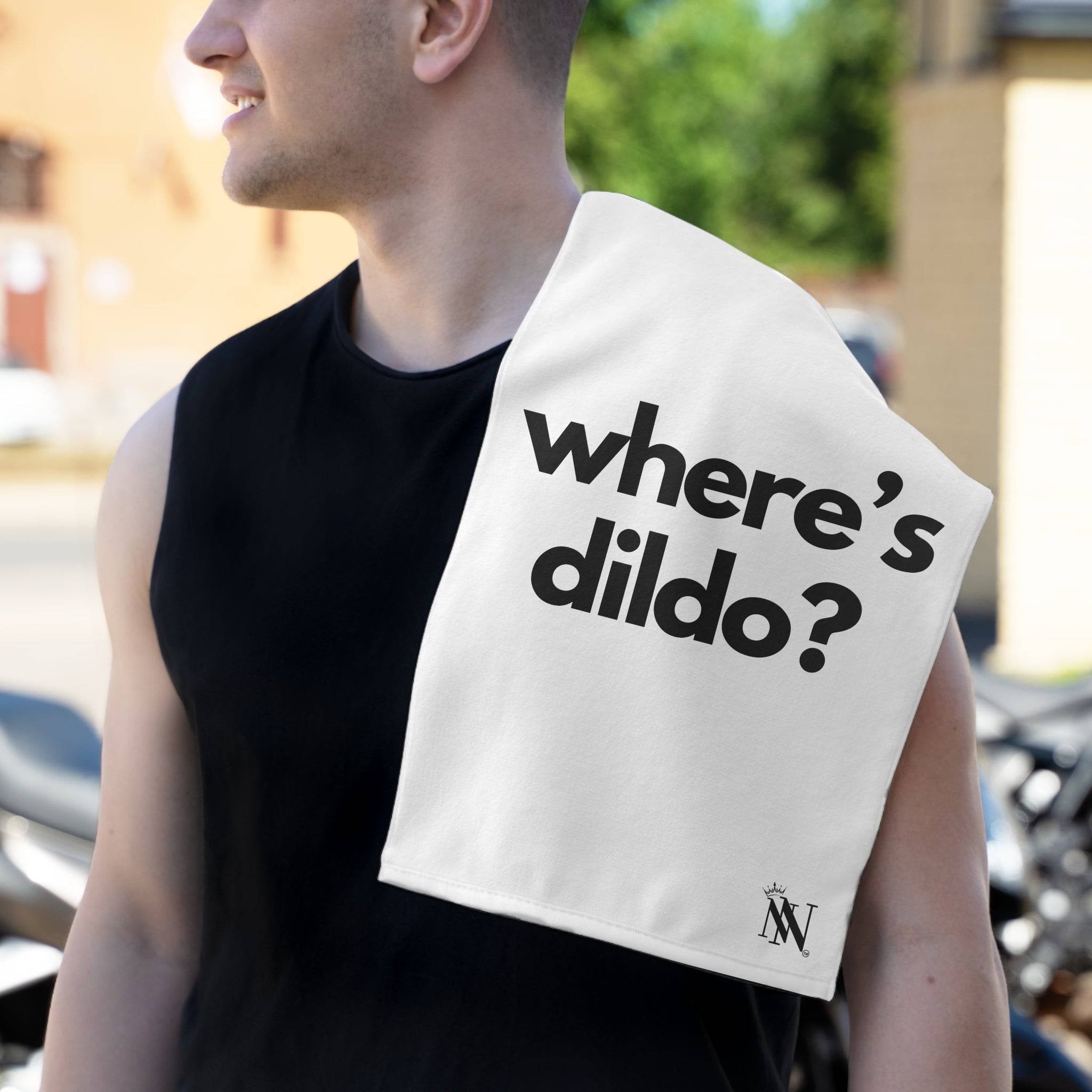 Where’s Dildo? | Mix & Match Soft Fun-Flirty Lovers’ Towels