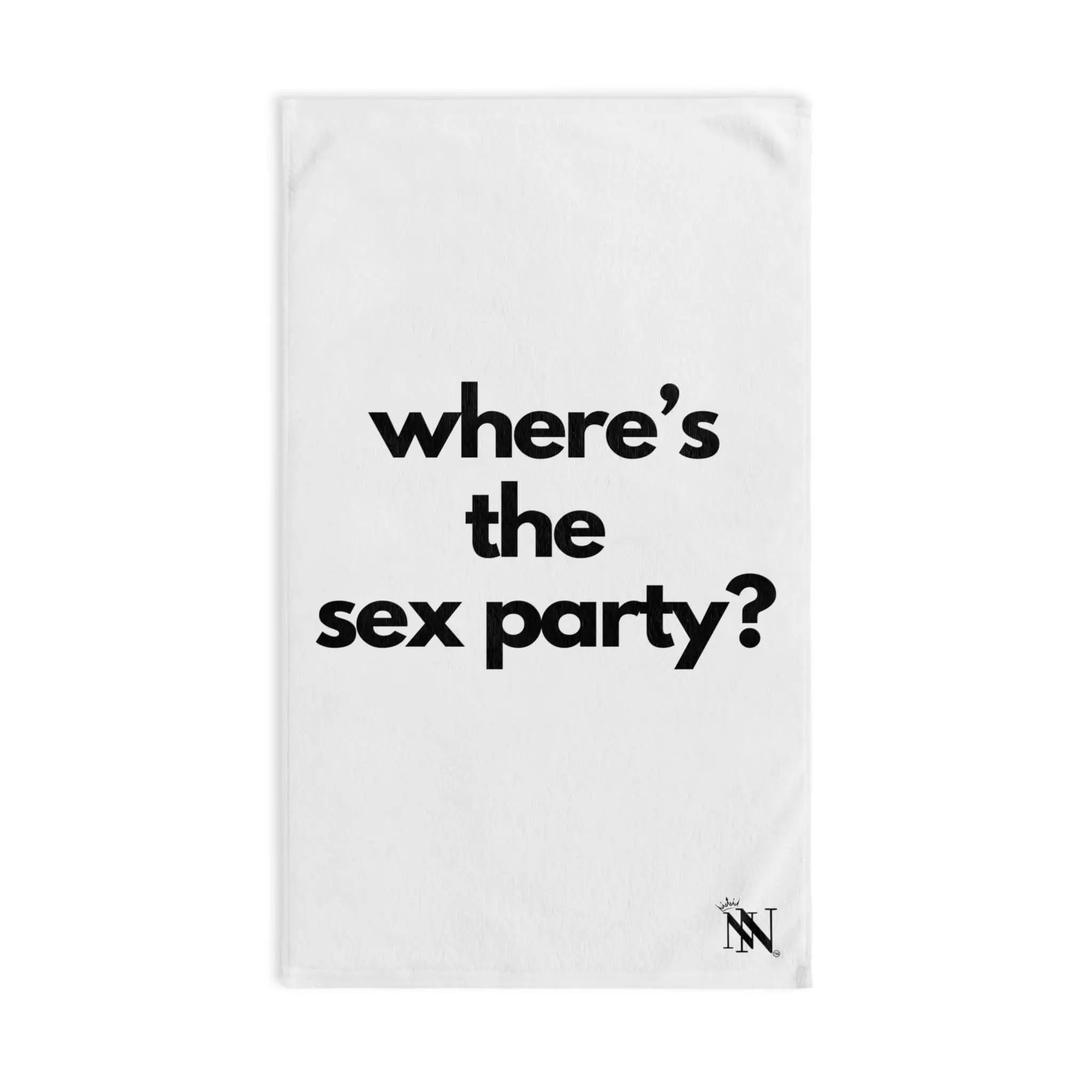 Where’s the Sex Party? | Mix & Match Original Fun-Flirty Lovers’ Towels