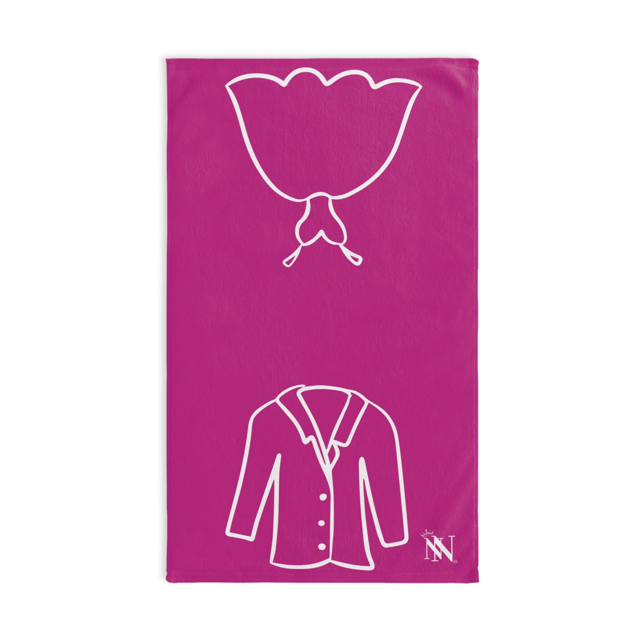 Bride Groom Shareable Fuscia | Mix & Match Original Fun-Flirty Lovers’ Towels