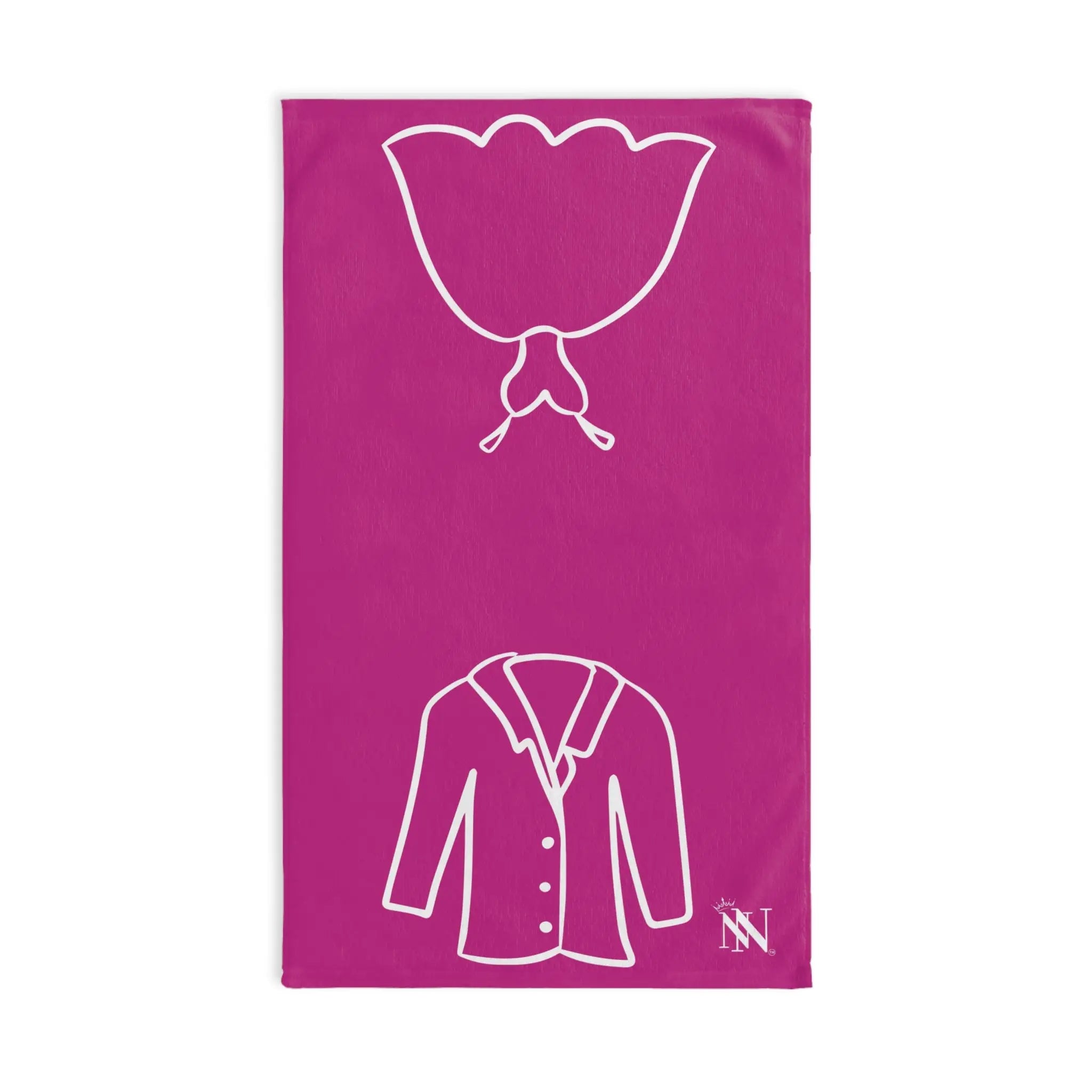 Bride Groom Shareable Fuscia | Mix & Match Original Fun-Flirty Lovers’ Towels