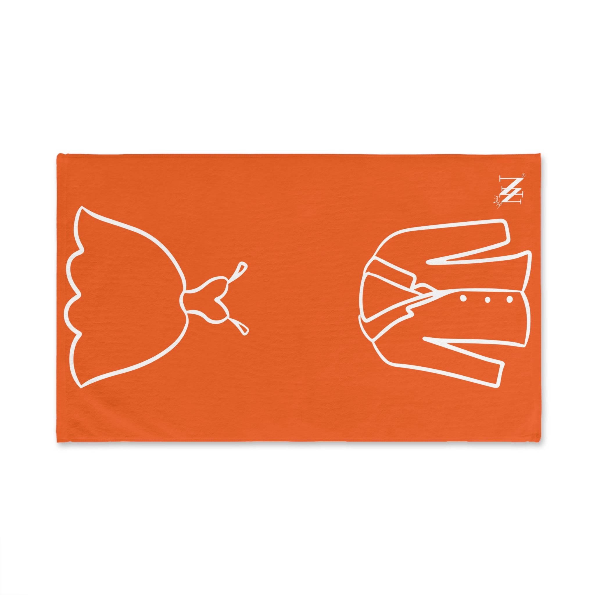 Bride Groom Shareable Orange | Mix & Match Original Fun-Flirty Lovers’ Towels