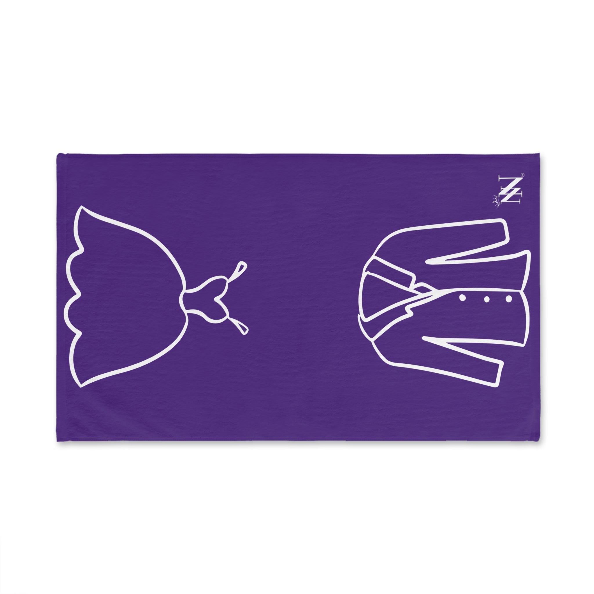 Bride Groom Shareable Purple | Mix & Match Original Fun-Flirty Lovers’ Towels