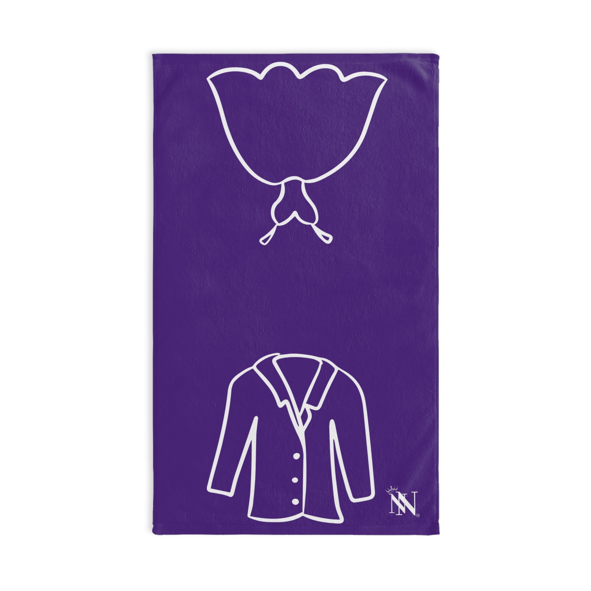 Bride Groom Shareable Purple | Mix & Match Original Fun-Flirty Lovers’ Towels