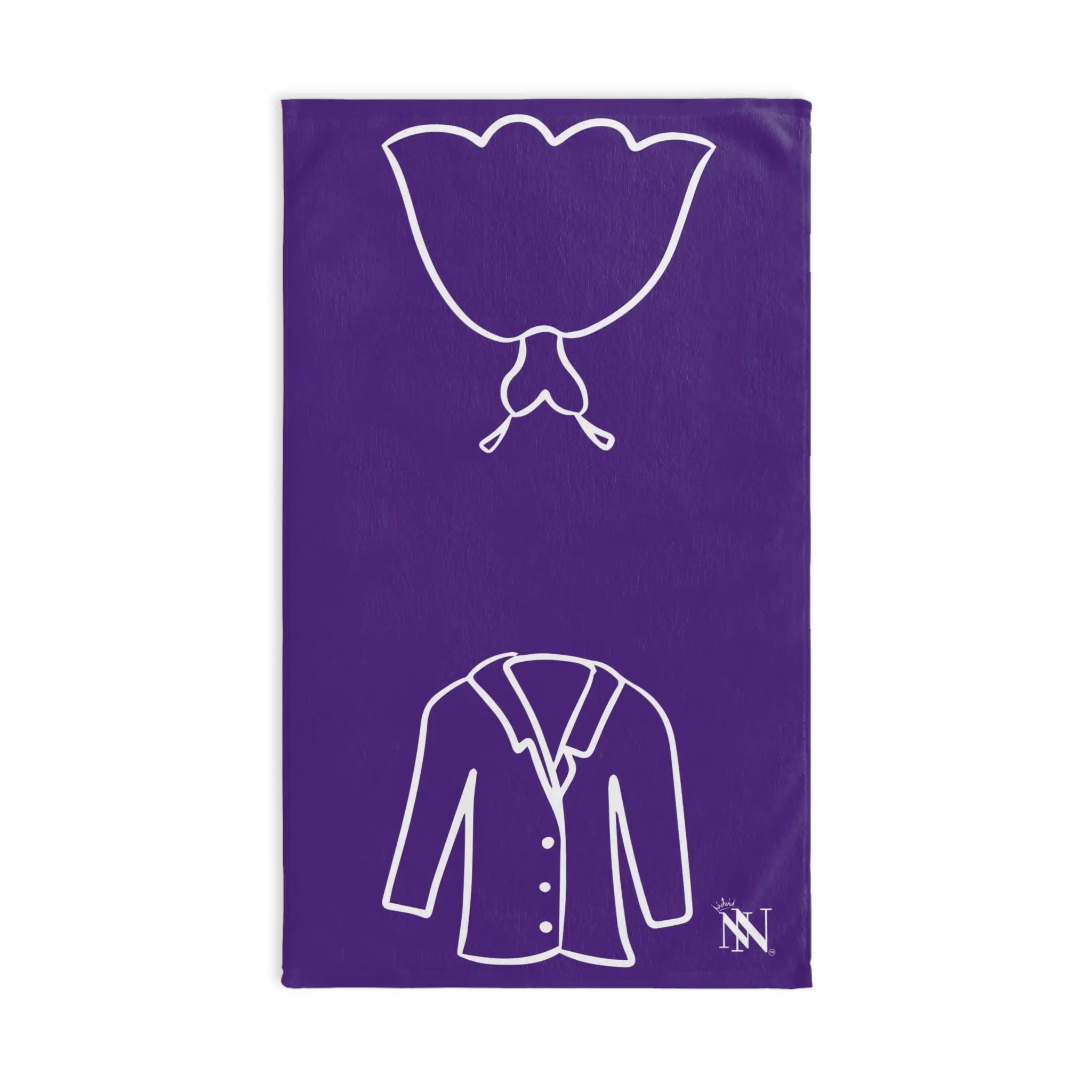 Bride Groom Shareable Purple | Mix & Match Original Fun-Flirty Lovers’ Towels