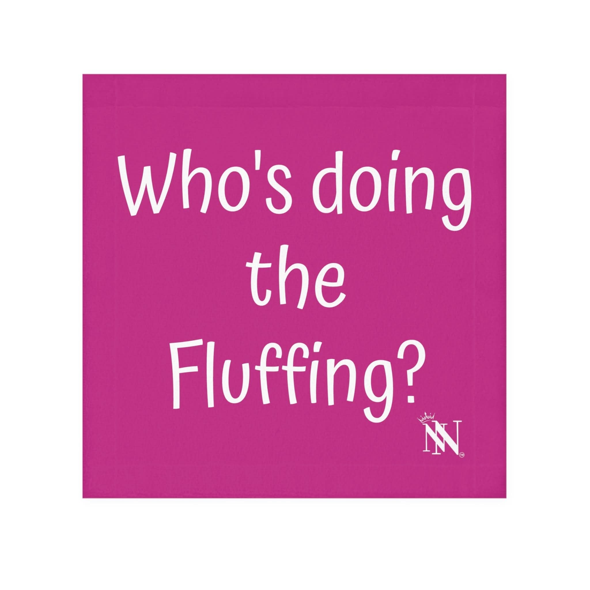 Who’s Fluffing? Fuscia | Mix & Match Lils’ Fun-Flirty Lovers’ Towels