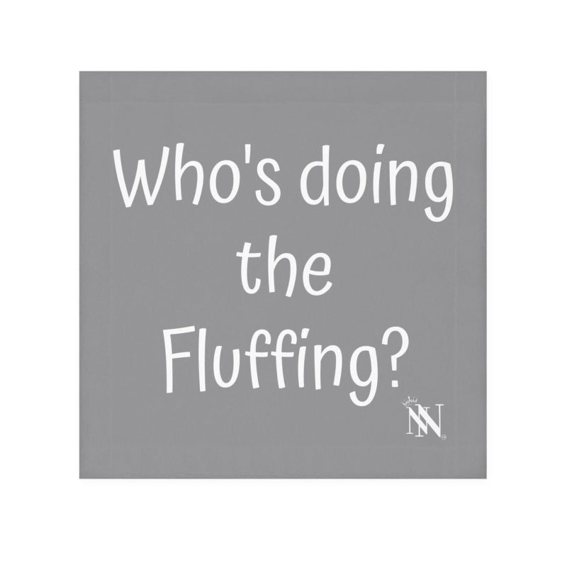 Who’s Fluffing? Grey | Mix & Match Lils’ Fun-Flirty Lovers’ Towels