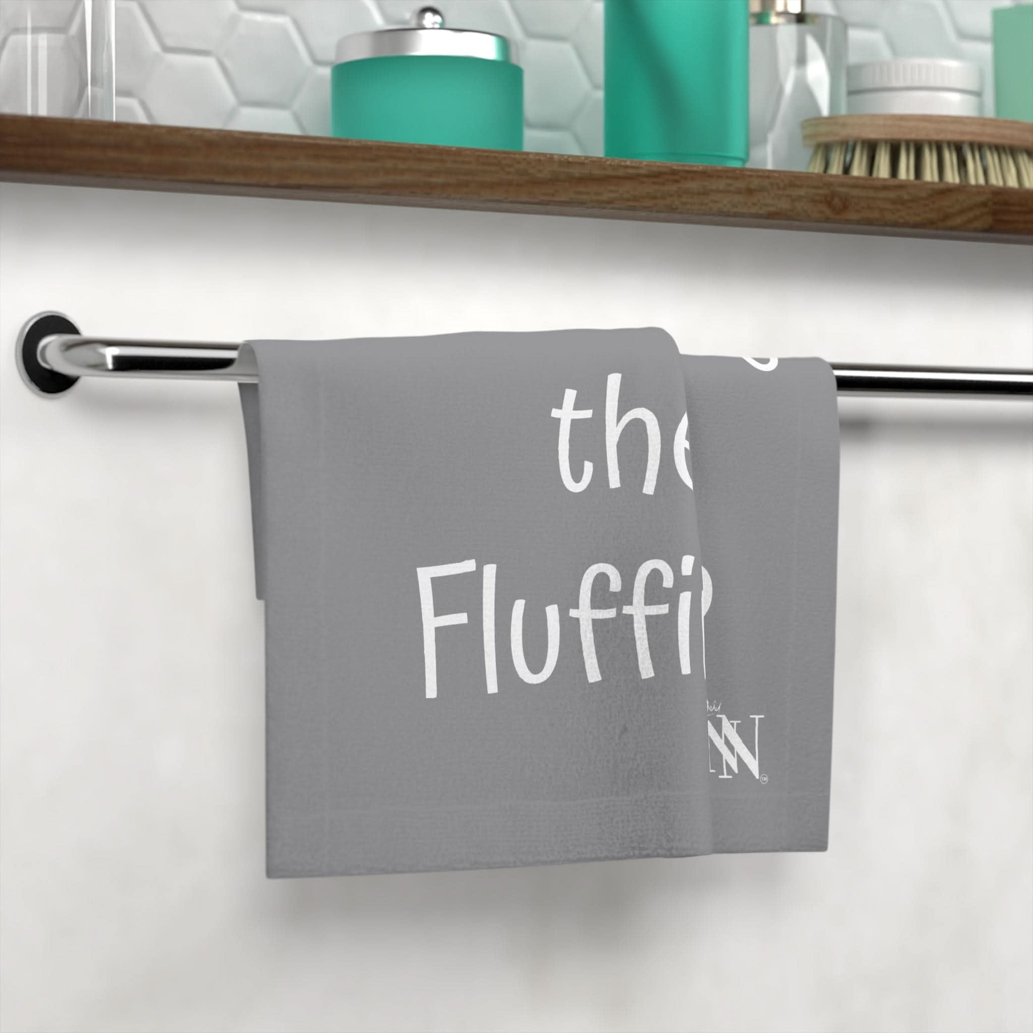 Who’s Fluffing? Grey | Mix & Match Lils’ Fun-Flirty Lovers’ Towels