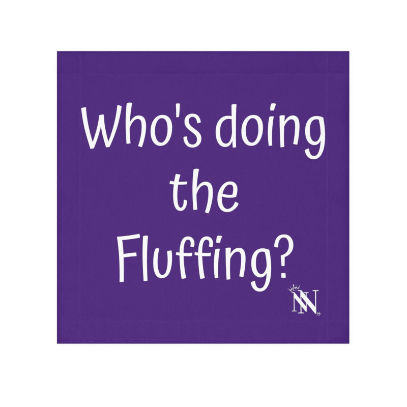 Who’s Fluffing? Purple | Mix & Match Lils’ Fun-Flirty Lovers’ Towels