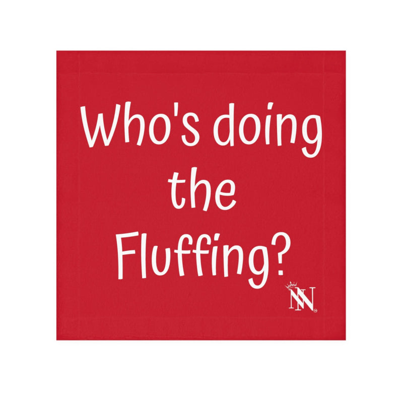 Who’s Fluffing? Red | Mix & Match Lils’ Fun-Flirty Lovers’ Towels