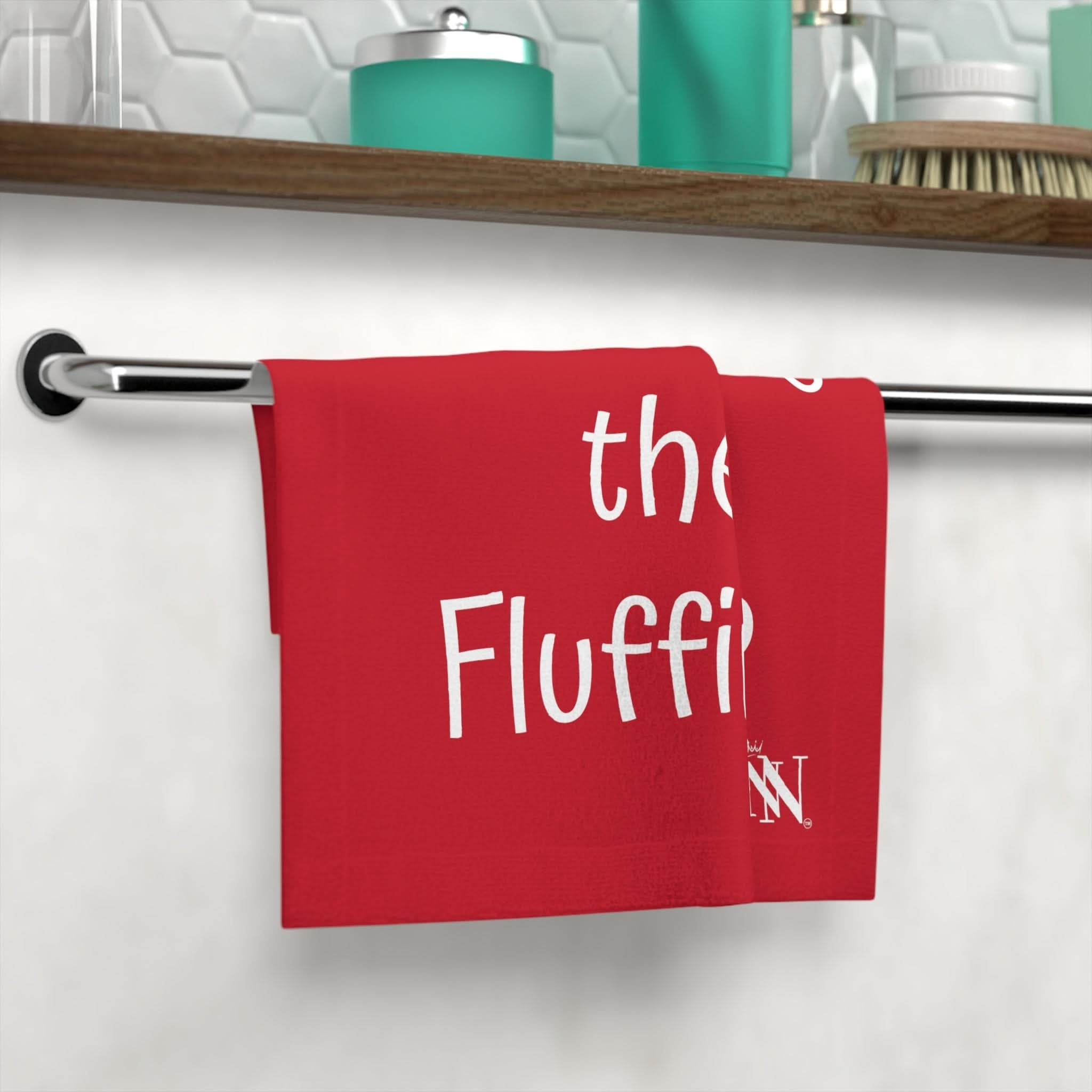 Who’s Fluffing? Red | Mix & Match Lils’ Fun-Flirty Lovers’ Towels