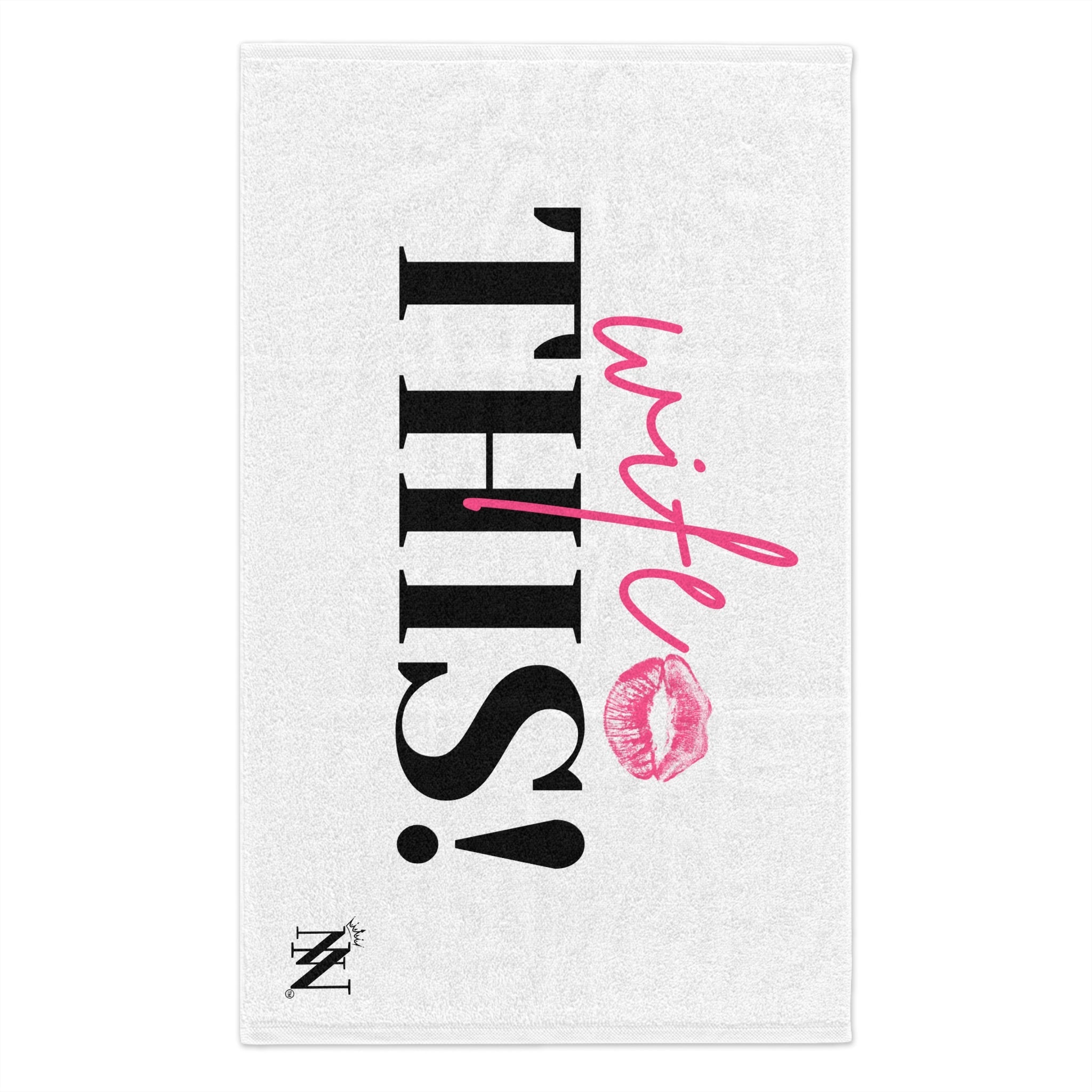 Wife This! With a Kiss | Mix & Match Soft Fun-Flirty Lovers’ Towels