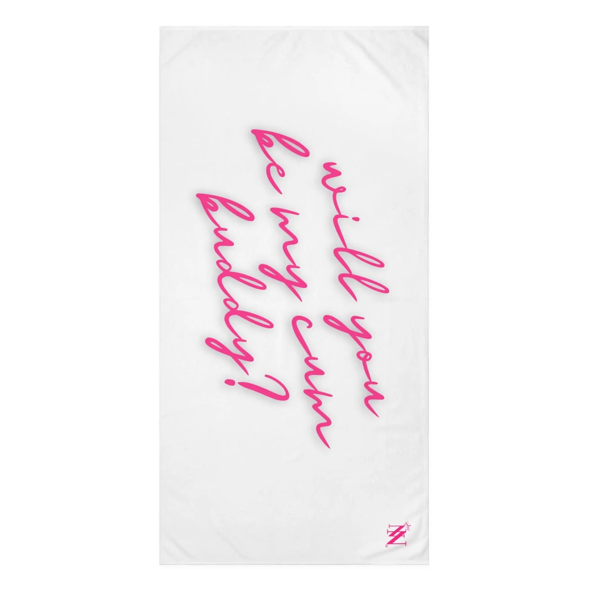 Will You Be My Cum Buddy? | Mix & Match Naughty XL Fun-Flirty Lovers’ Towels