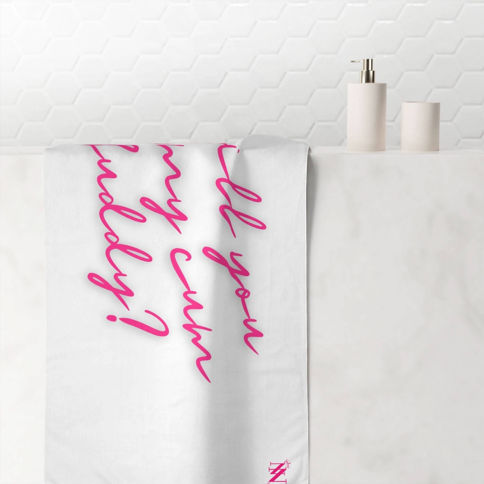 Will You Be My Cum Buddy? | Mix & Match Naughty XL Fun-Flirty Lovers’ Towels