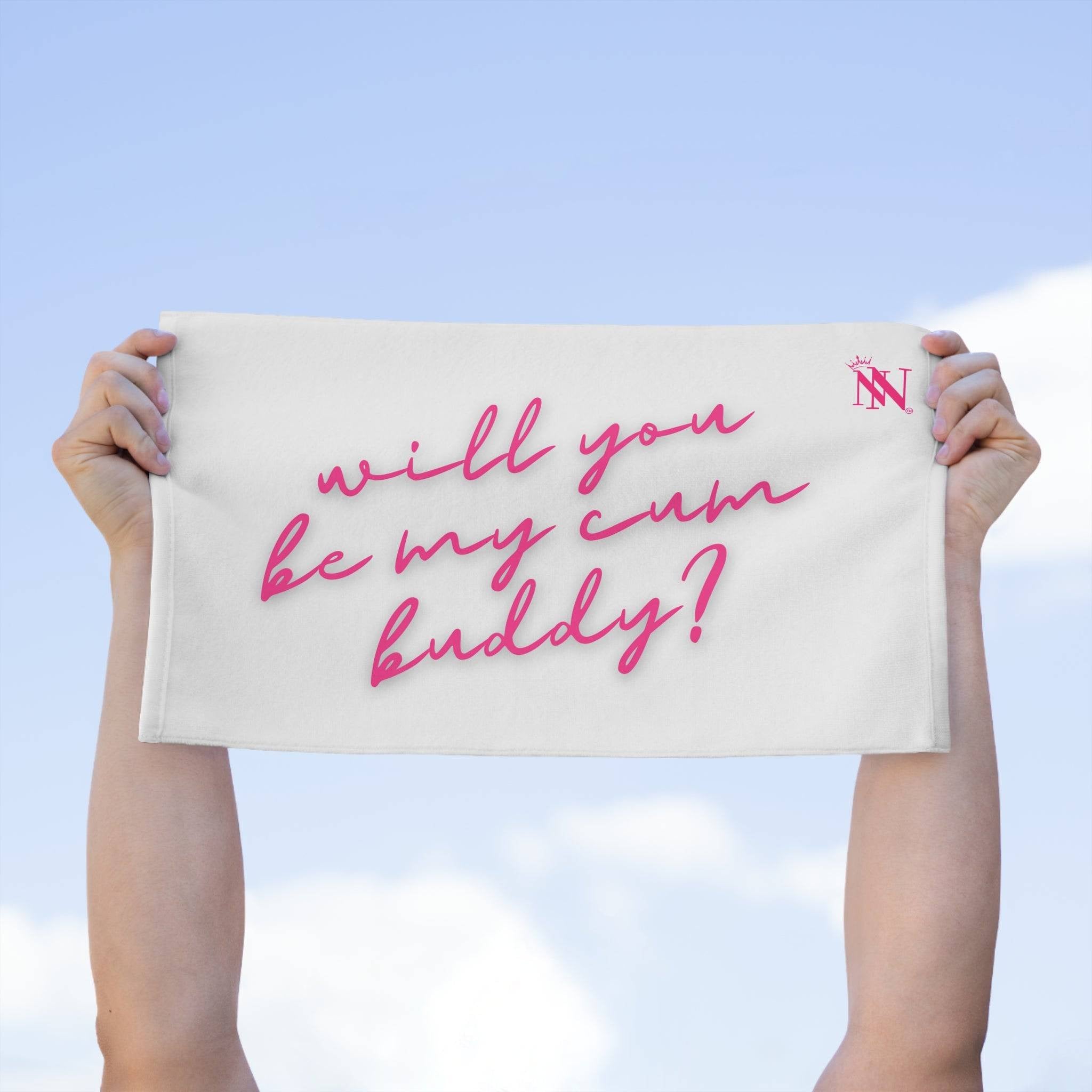 Will You Be My Cum Buddy? | Mix & Match Soft Fun-Flirty Lovers’ Towels