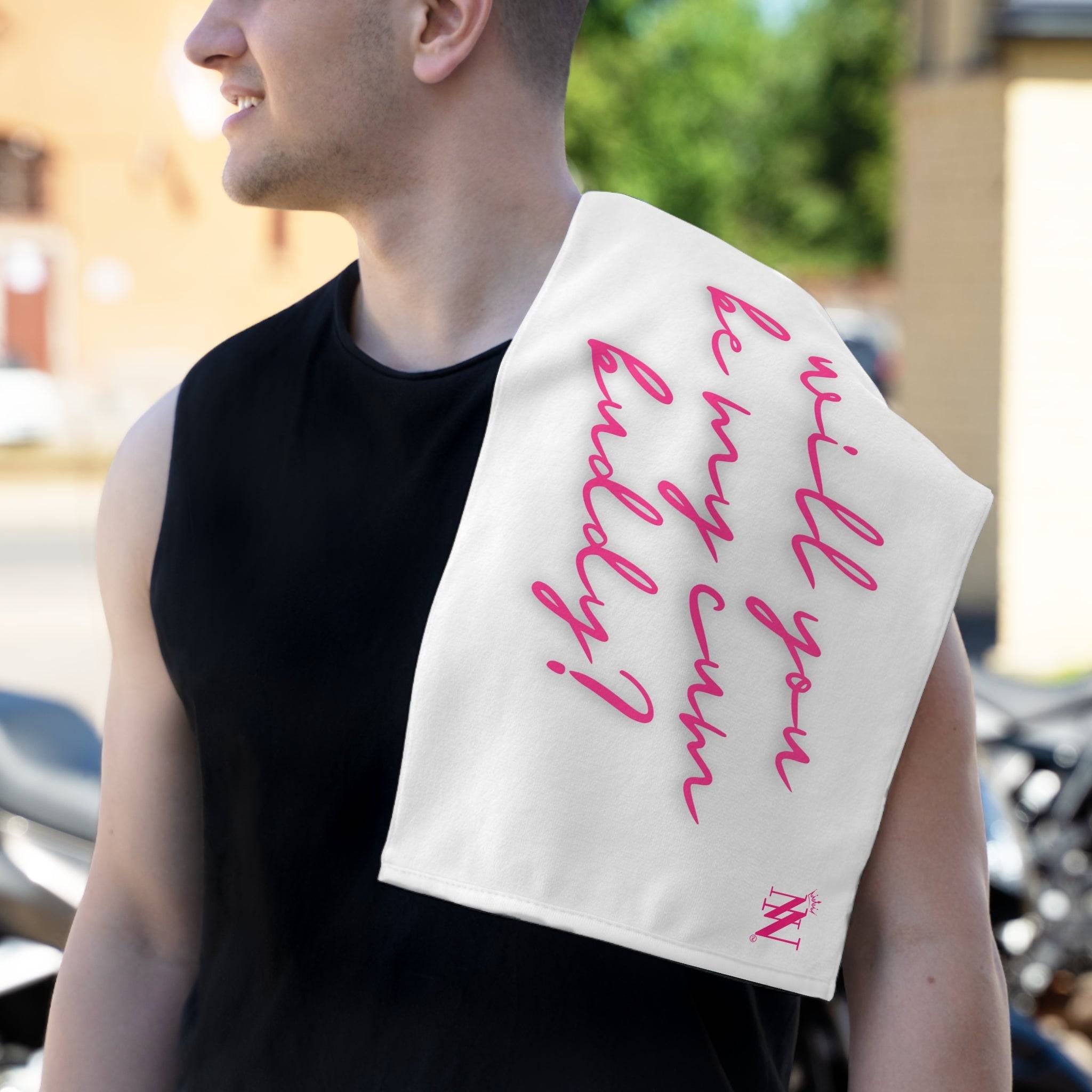 Will You Be My Cum Buddy? | Mix & Match Soft Fun-Flirty Lovers’ Towels