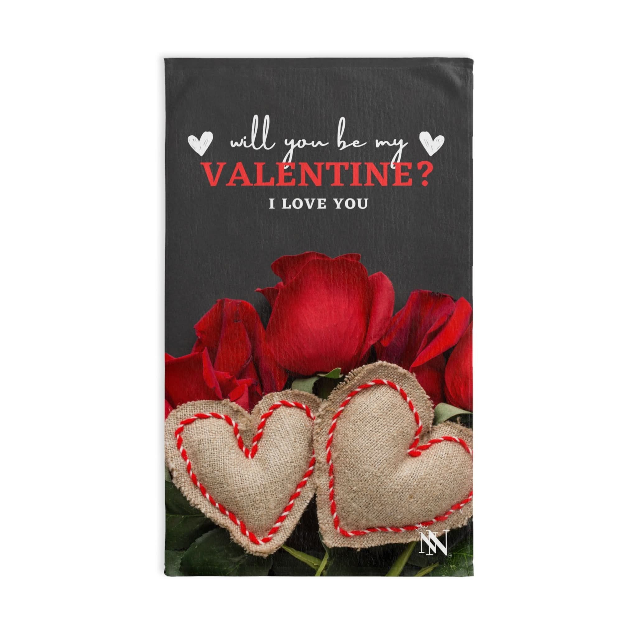 Will You Be My Valentine? | Mix & Match Original Fun-Flirty Lovers’ Towels