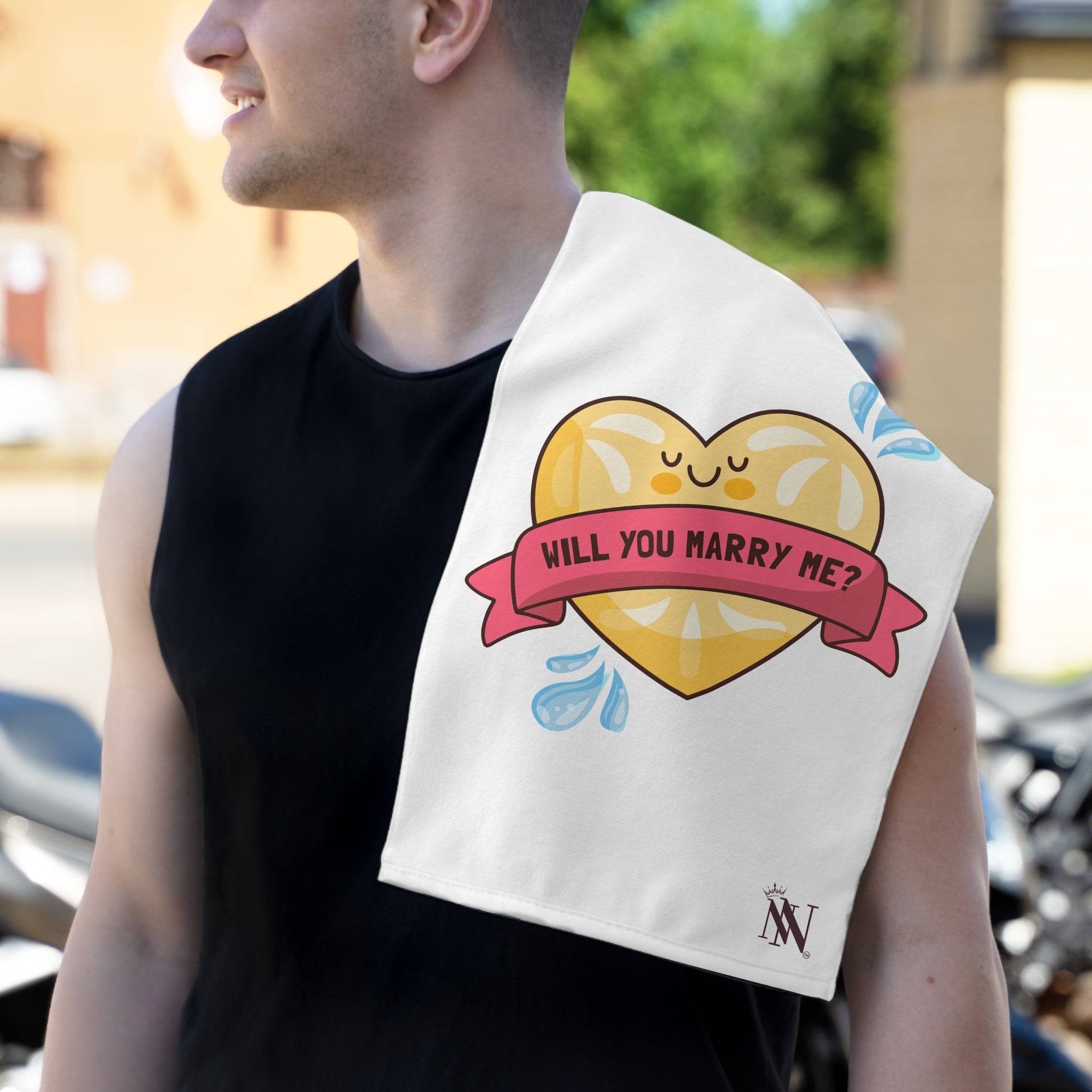 Will You Marry Me? | Mix & Match Soft Fun-Flirty Lovers’ Towels