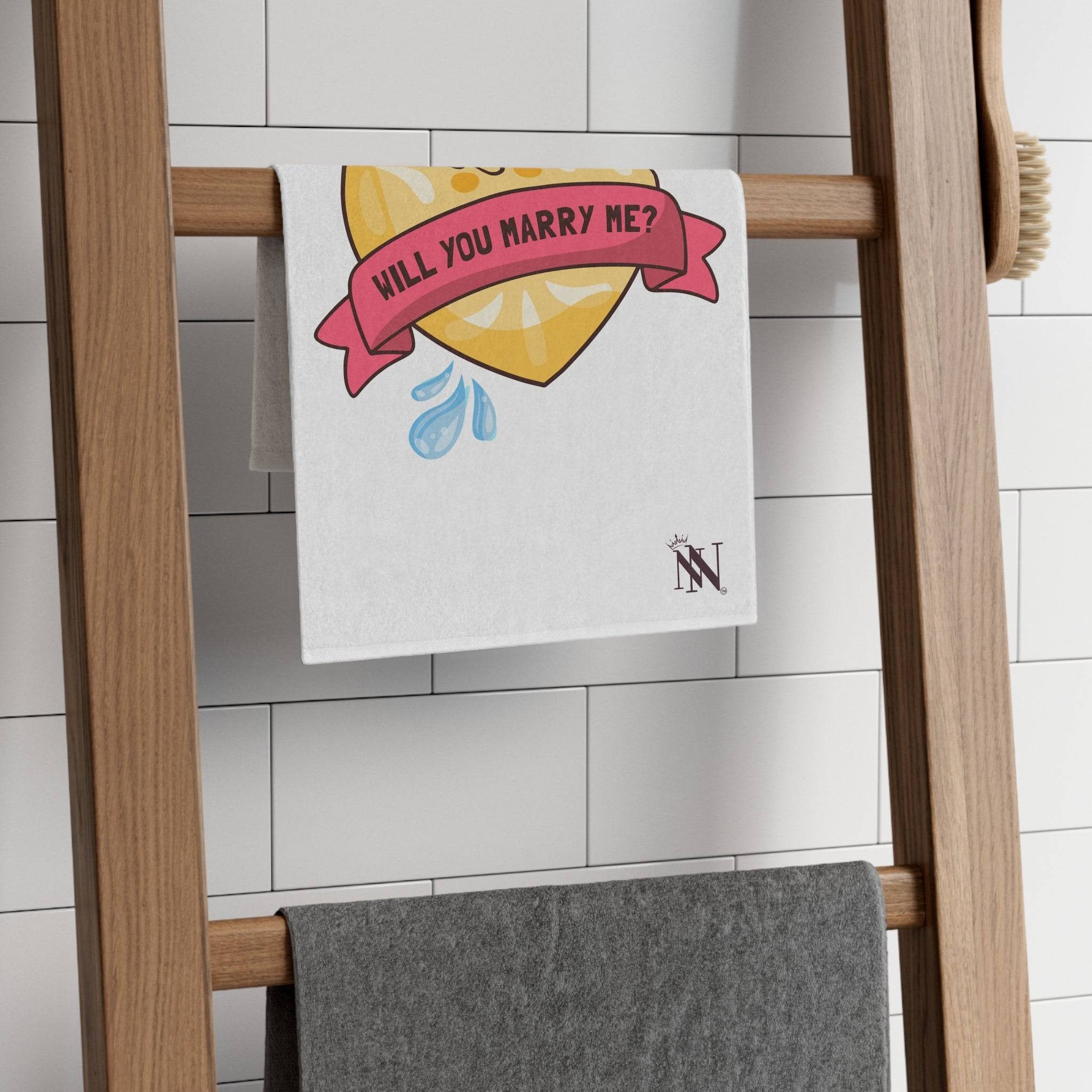 Will You Marry Me? | Mix & Match Soft Fun-Flirty Lovers’ Towels