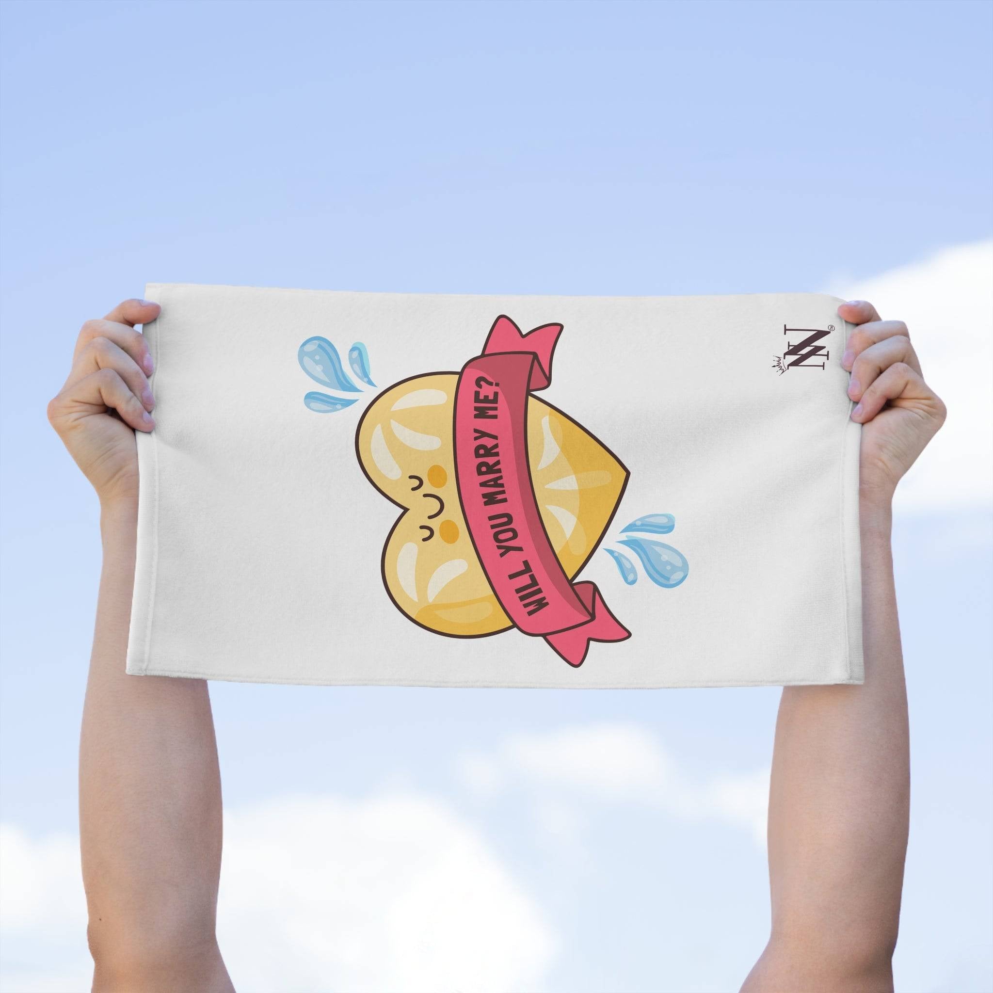 Will You Marry Me? | Mix & Match Soft Fun-Flirty Lovers’ Towels