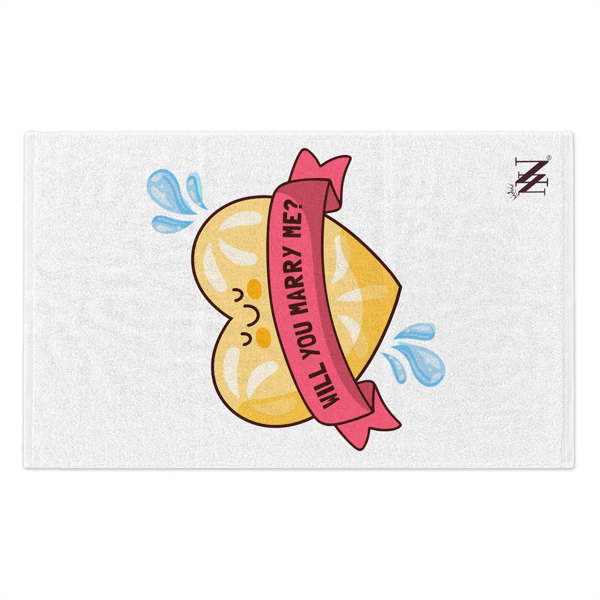 Will You Marry Me? | Mix & Match Soft Fun-Flirty Lovers’ Towels