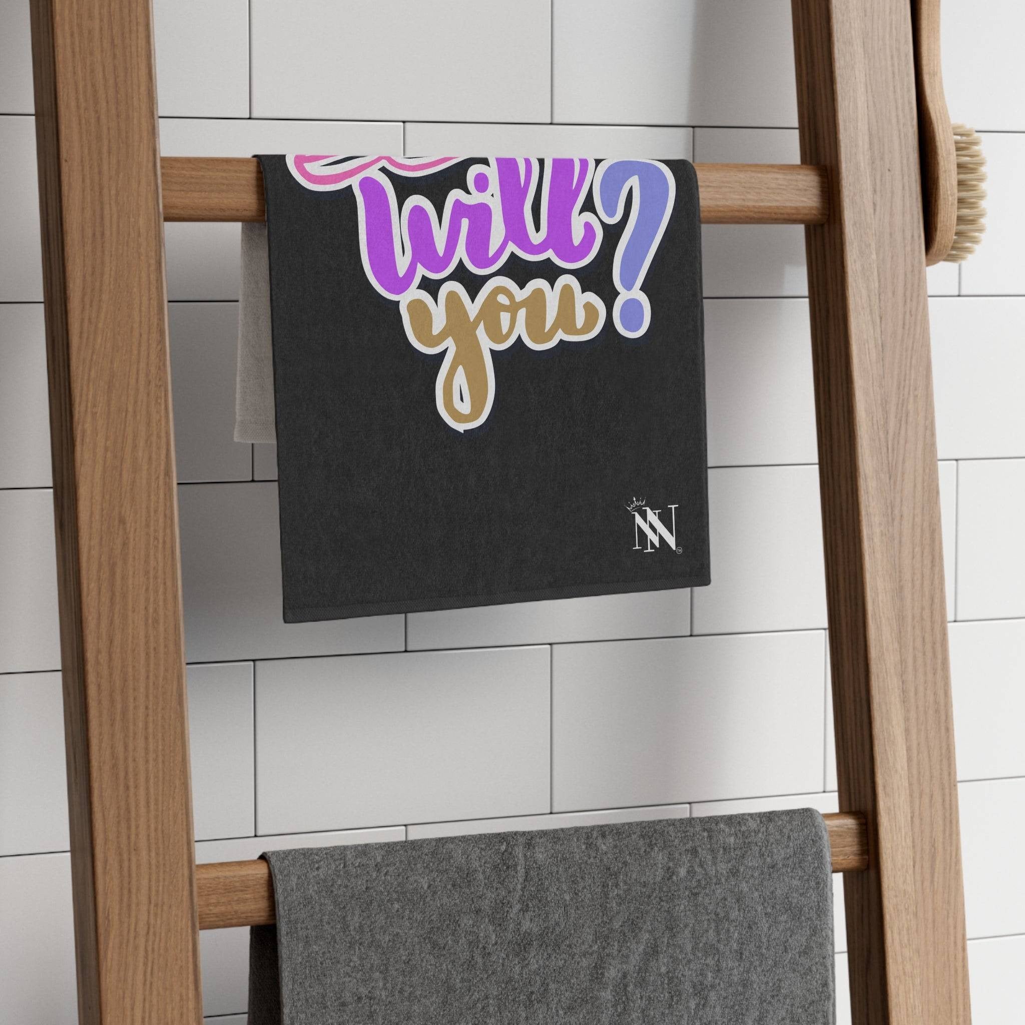 Will You? Proposal | Mix & Match Soft Fun-Flirty Lovers’ Towels
