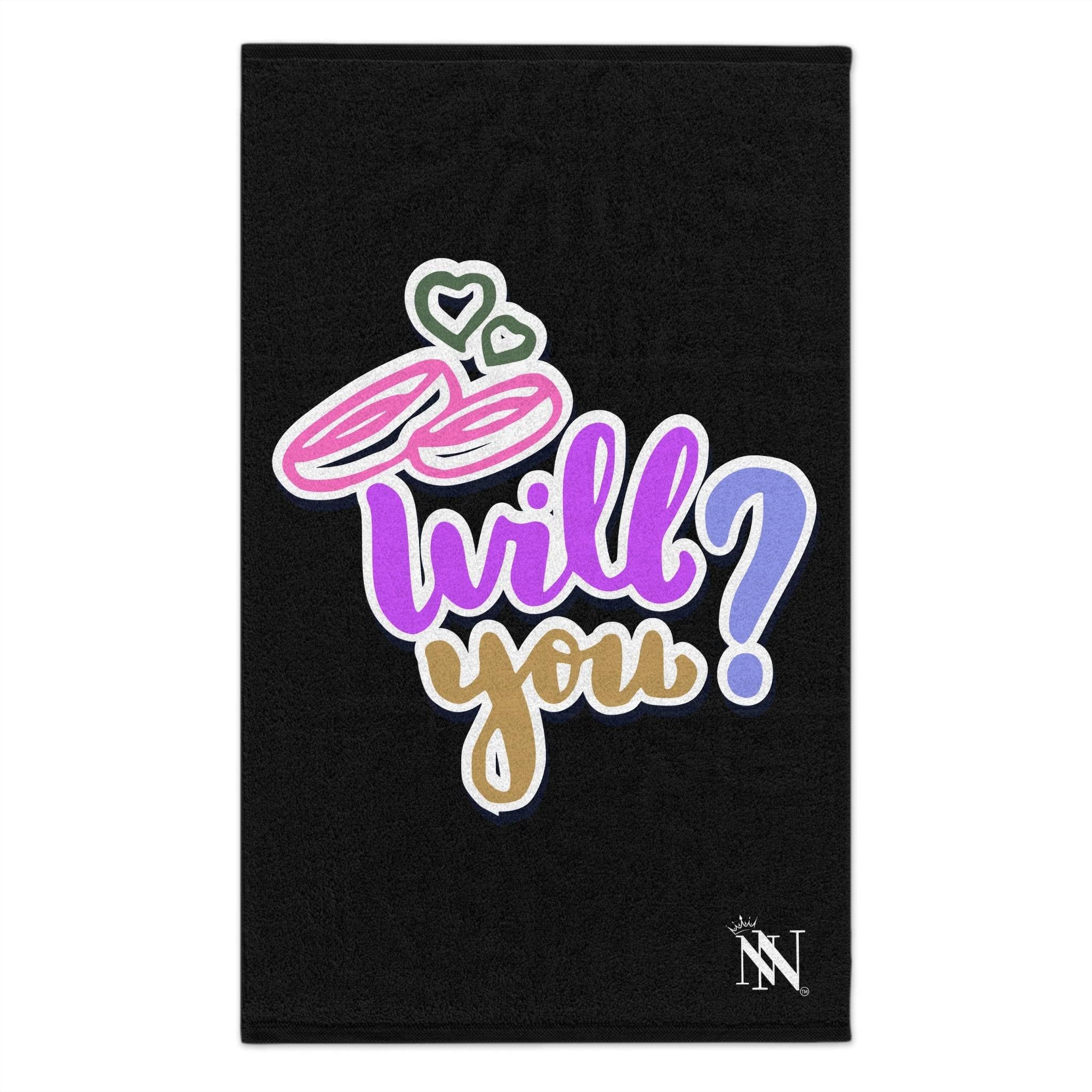 Will You? Proposal | Mix & Match Soft Fun-Flirty Lovers’ Towels