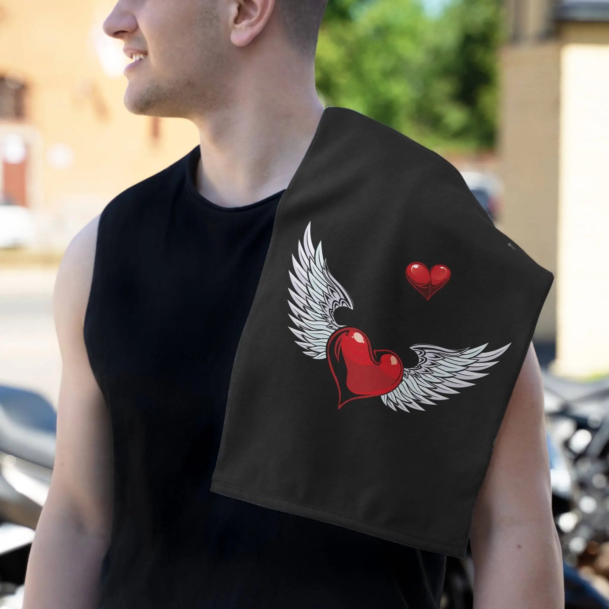 Wings of Love | Mix & Match Soft Fun-Flirty Lovers’ Towels