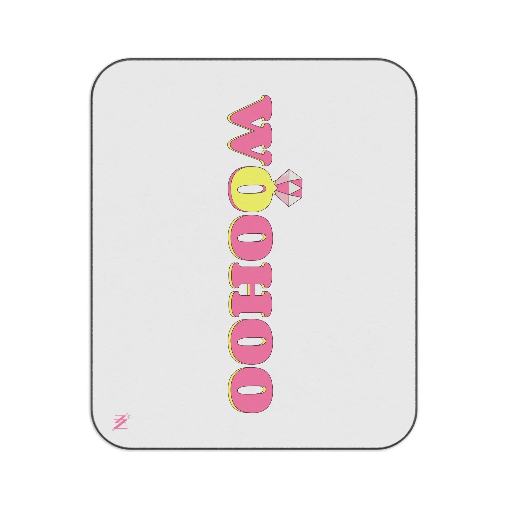WooHoo Diamond Ring Bride | Mix Match Fun-Flirty Lovers’ Water-Resistant Blankets