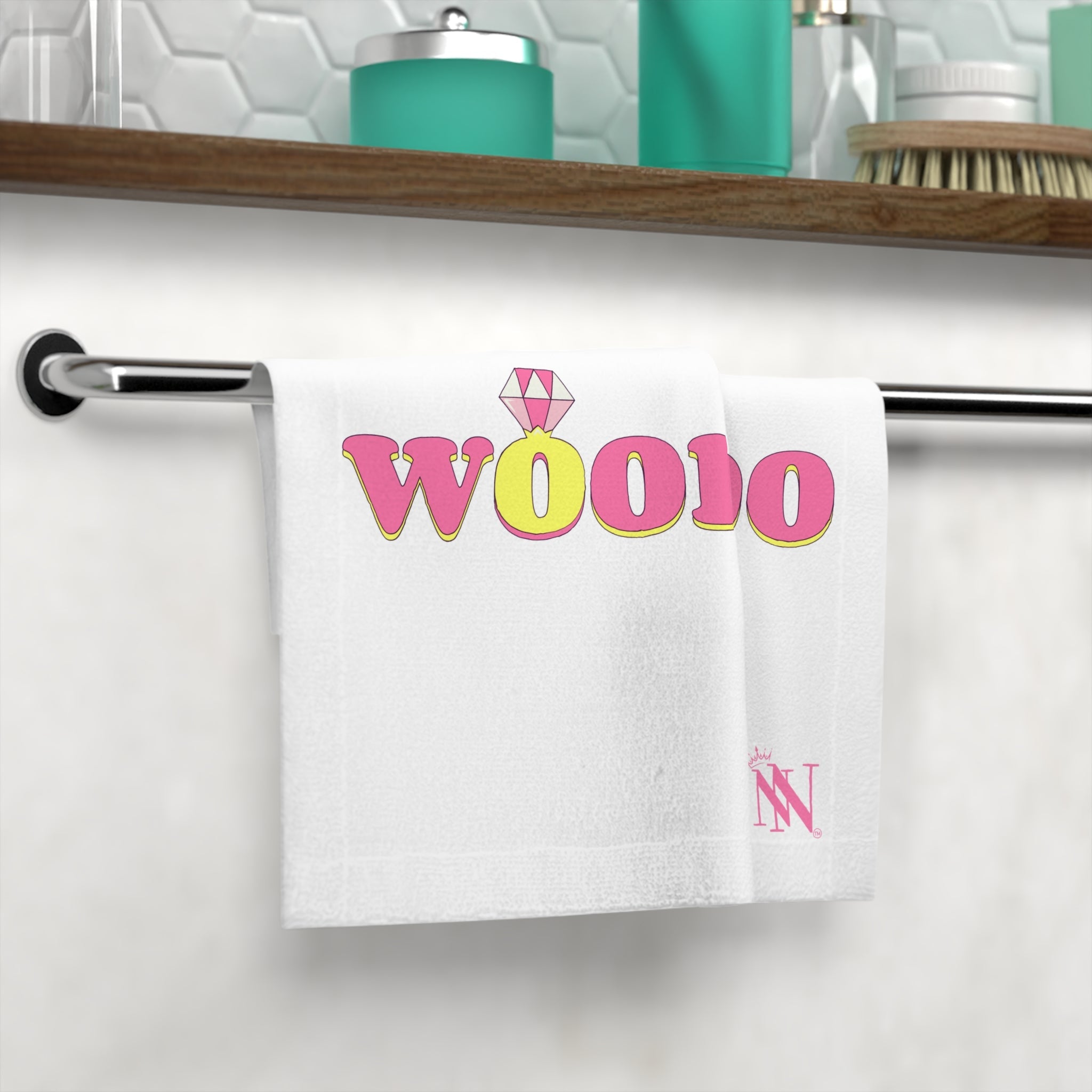 WooHoo Diamond Ring Bride | Mix & Match Lils’ Fun-Flirty Lovers’ Towels
