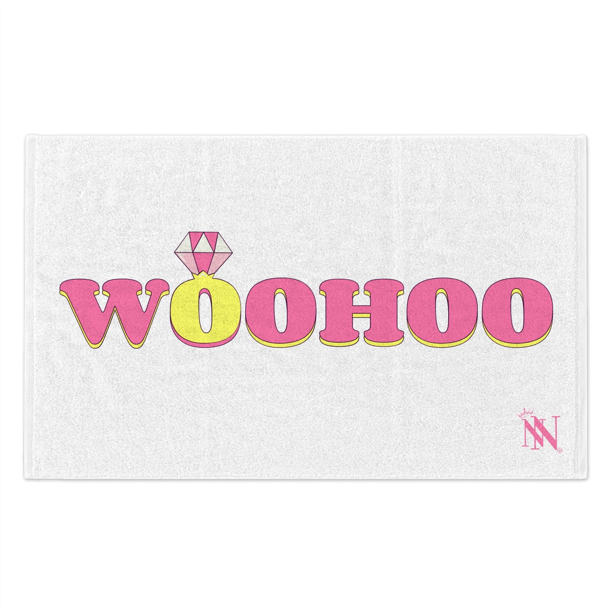 WooHoo Diamond Ring Bride | Mix & Match Soft Fun-Flirty Lovers’ Towels