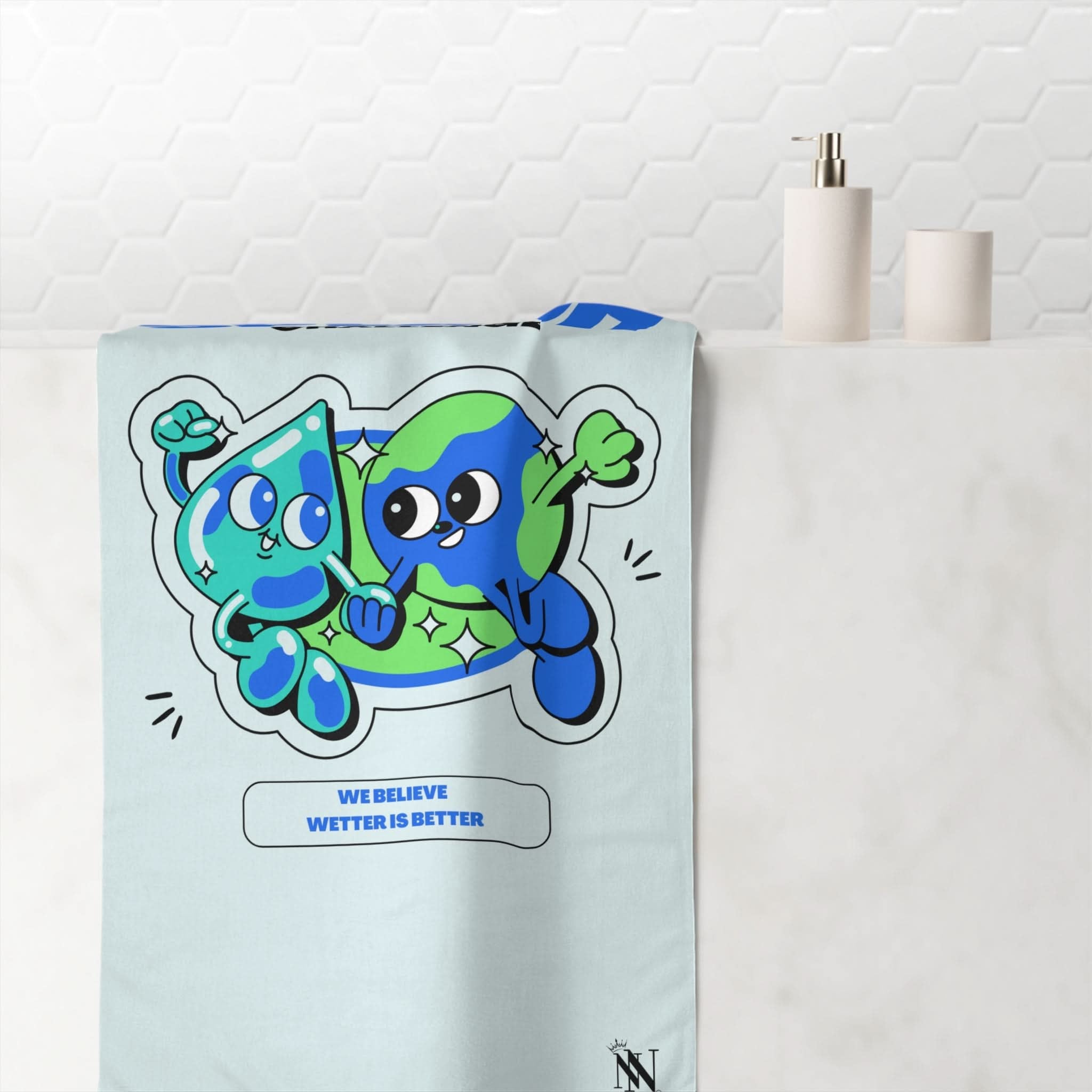 World Splash Challenge | Mix & Match Naughty XL Fun-Flirty Lovers’ Towels