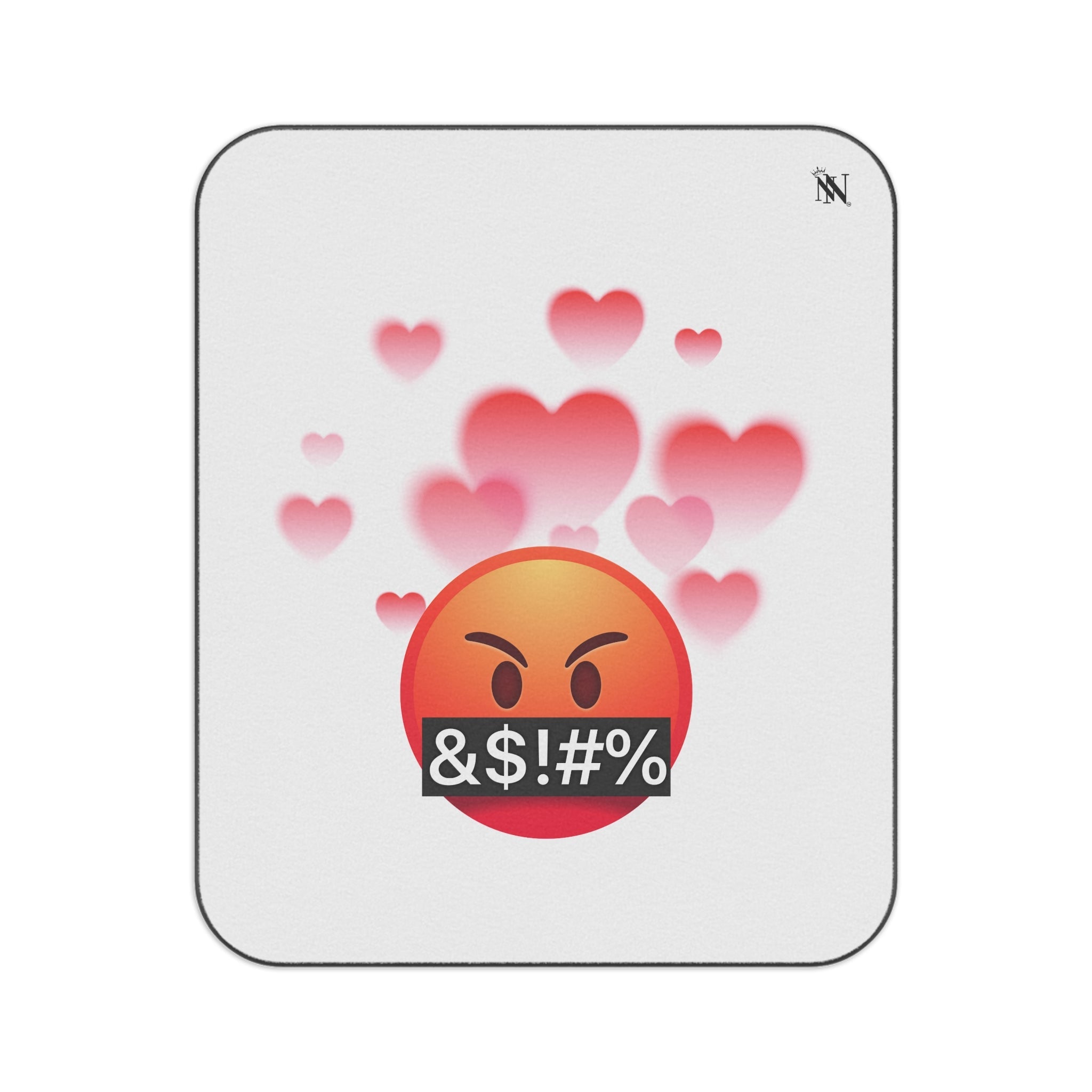 WTF? Love Emoji | Mix Match Fun-Flirty Lovers’ Water-Resistant Blankets